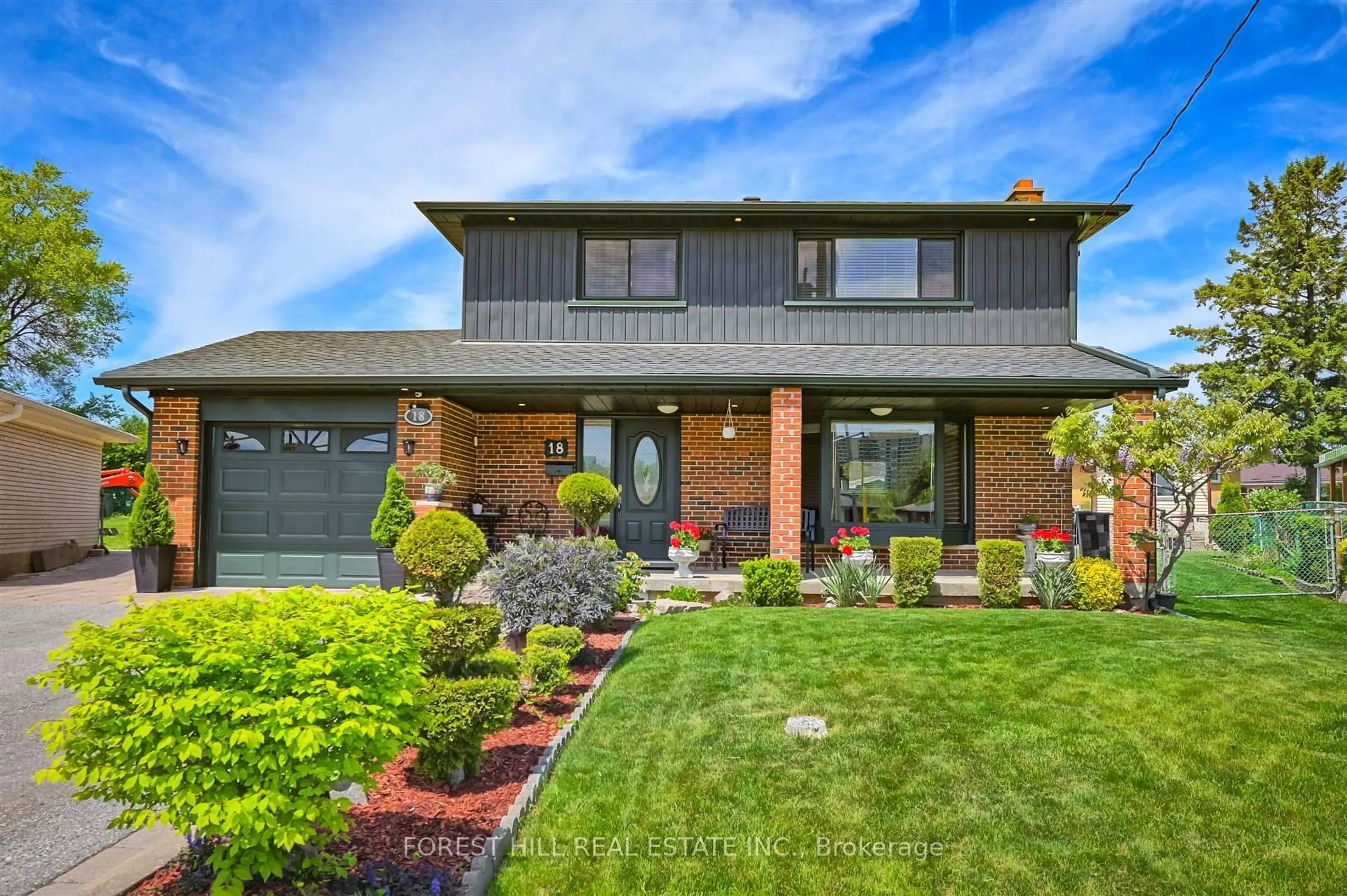 Home with brick exterior material, street for 18 Kinnie Crt, Toronto Ontario M3N 2R9