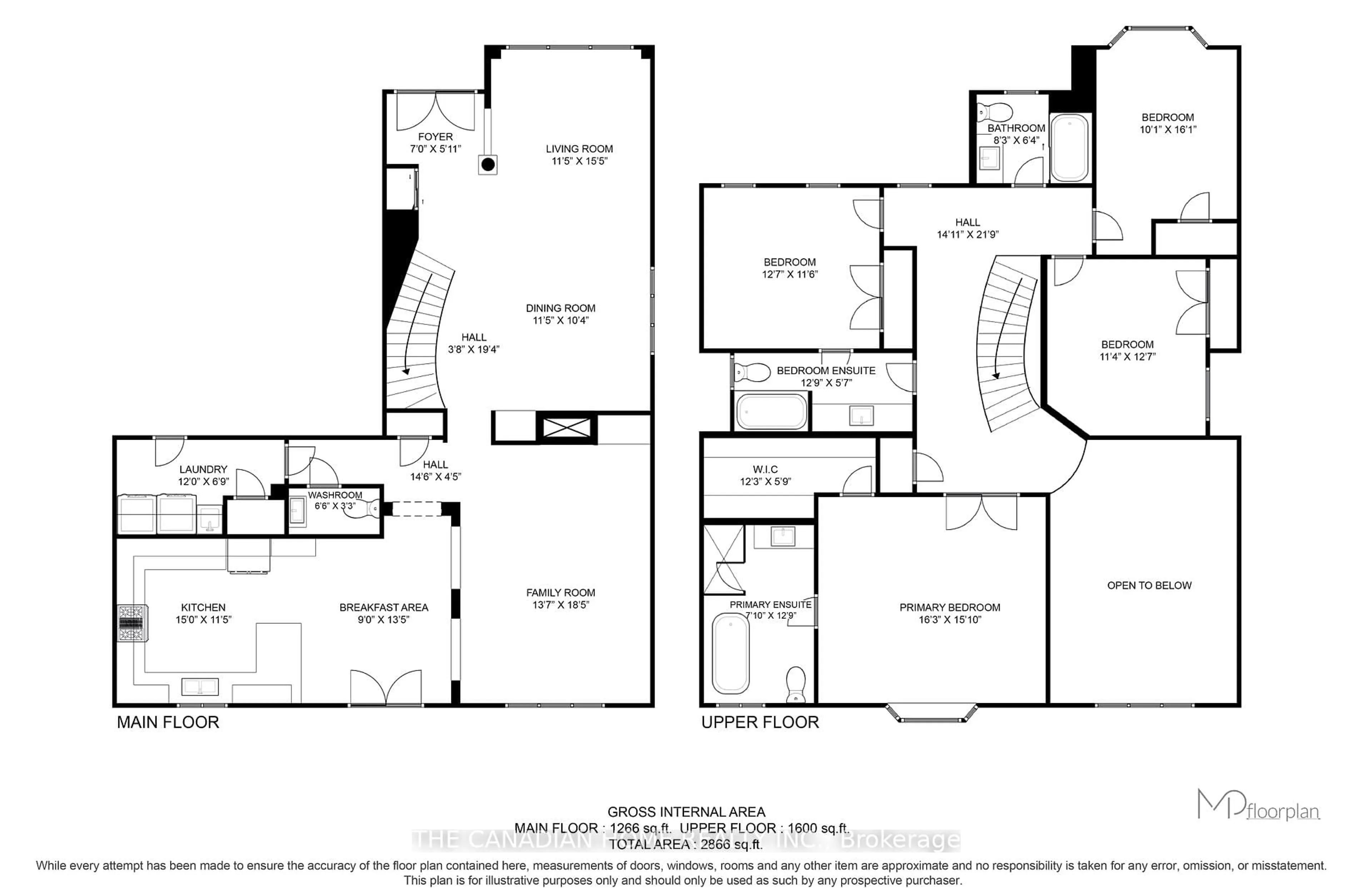 Floor plan for 379 Burloak Dr, Oakville Ontario L6L 6W8