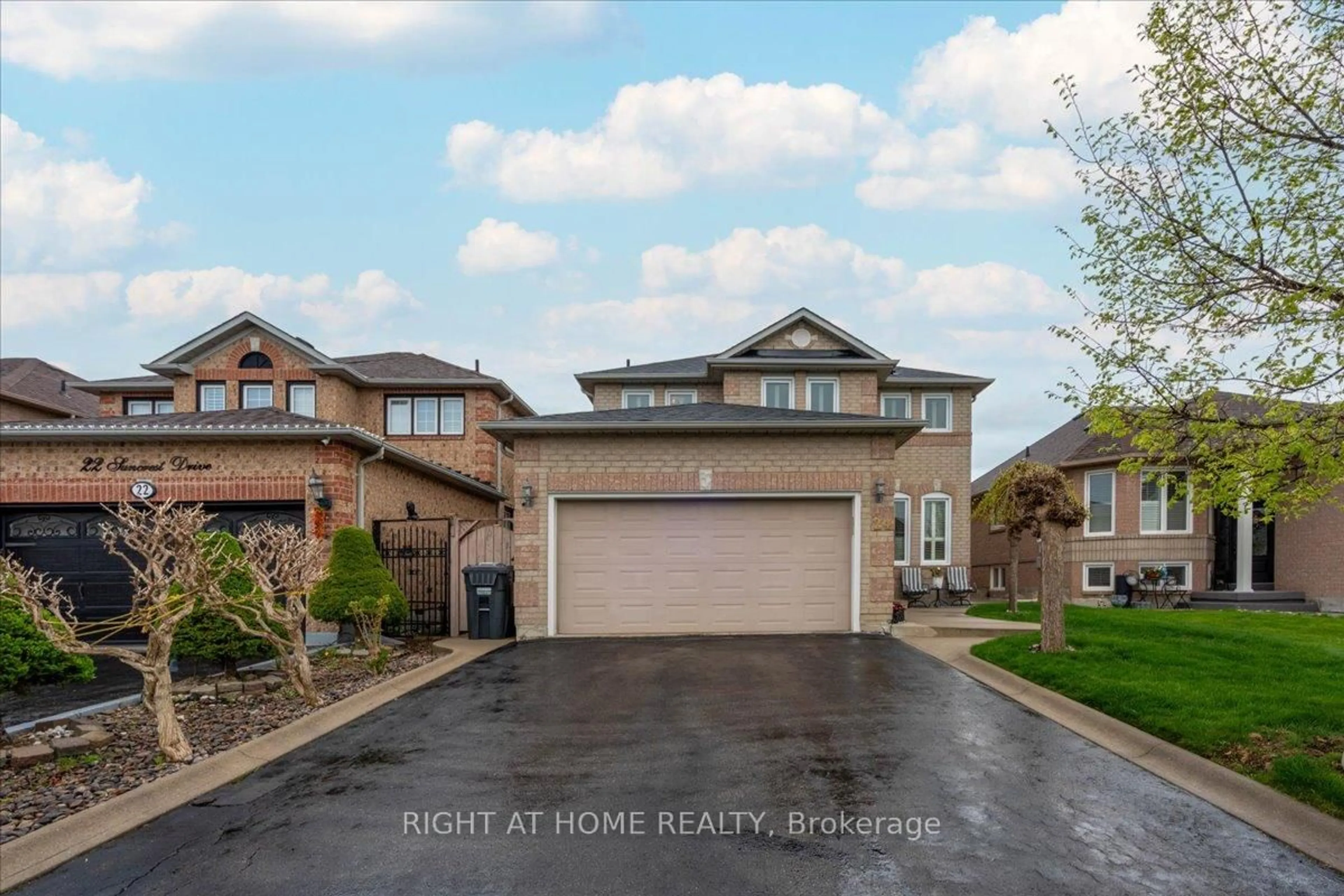 Home with brick exterior material, street for 24 Suncrest Dr, Brampton Ontario L6X 4L5