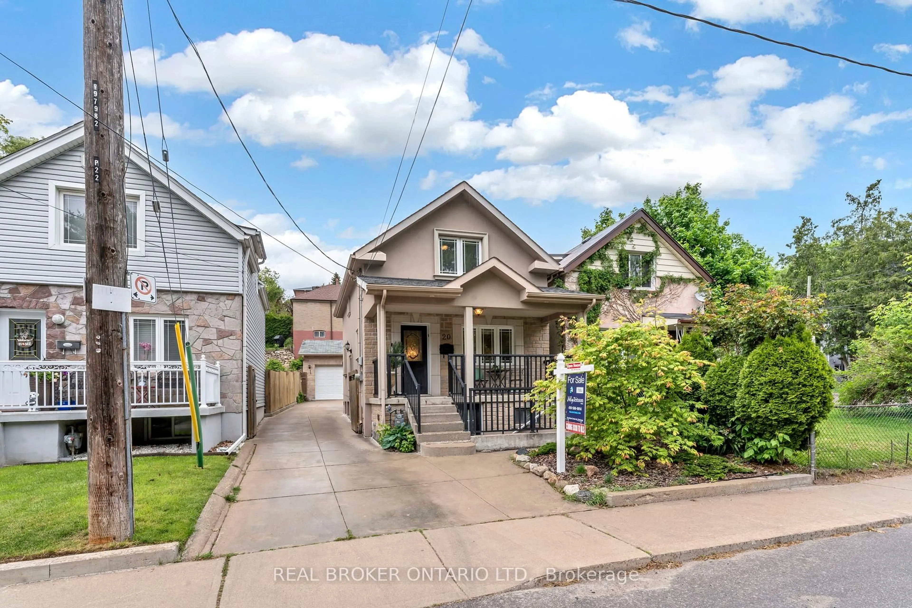 Home with brick exterior material, street for 20 Dunraven Dr, Toronto Ontario M6M 1H1
