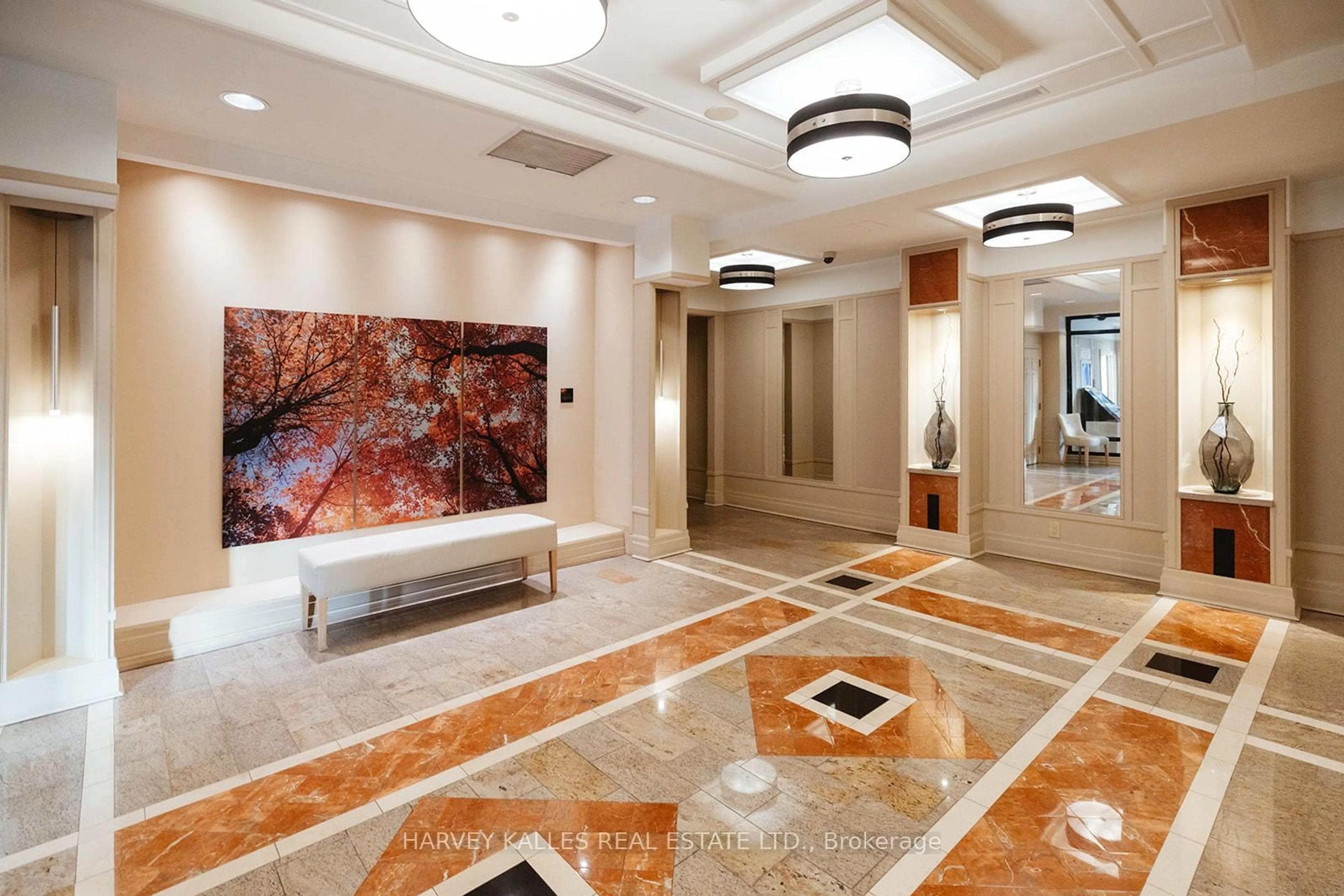 Lobby for 2 Aberfoyle Cres #412, Toronto Ontario M8X 2Z8