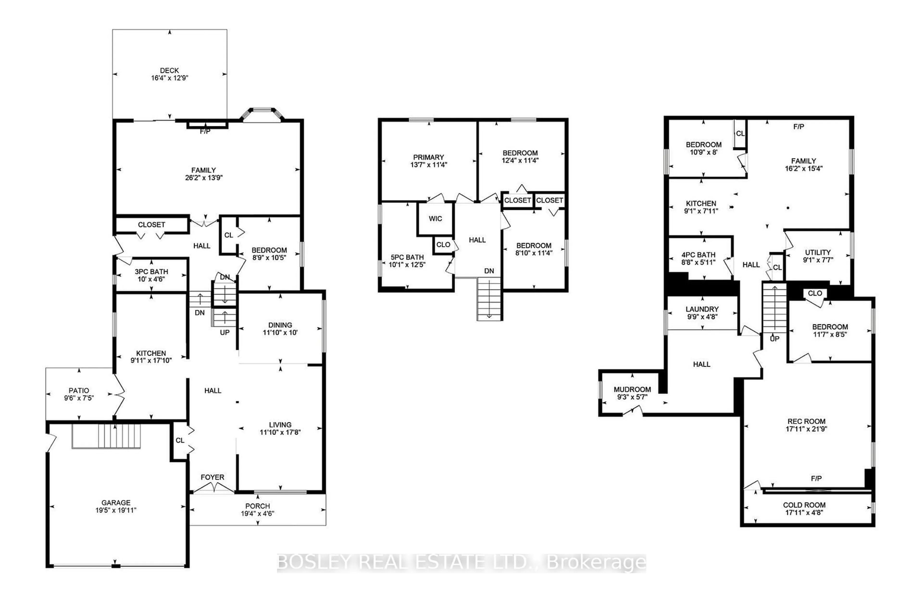 Floor plan for 309 Dalesford Rd, Toronto Ontario M8Y 1G8