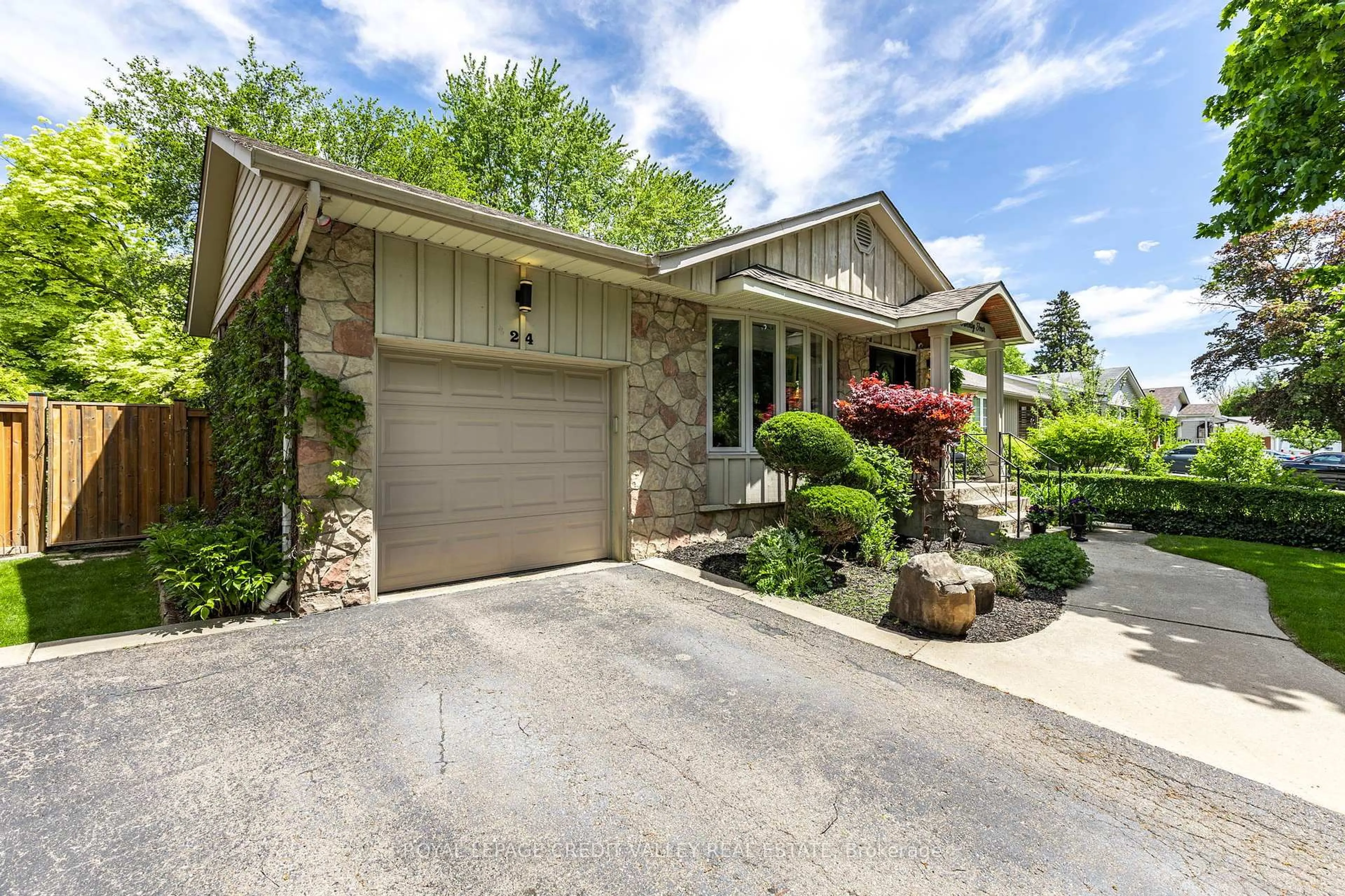 Home with brick exterior material, street for 24 Ladore Dr, Brampton Ontario L6Y 1V5