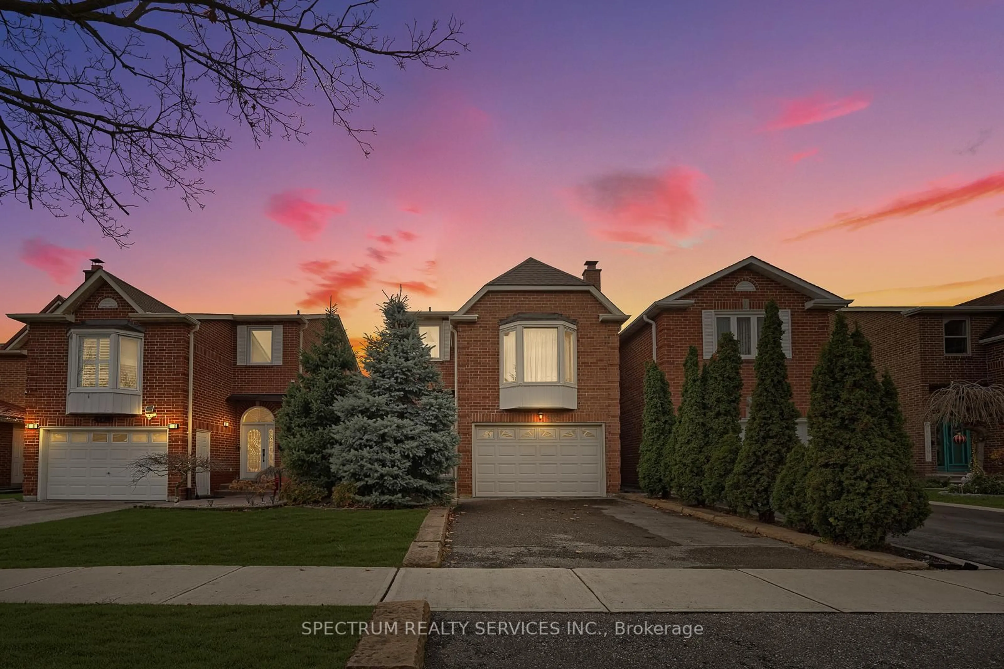 Home with brick exterior material, street for 4302 Bacchus Cres, Mississauga Ontario L4W 2Y3