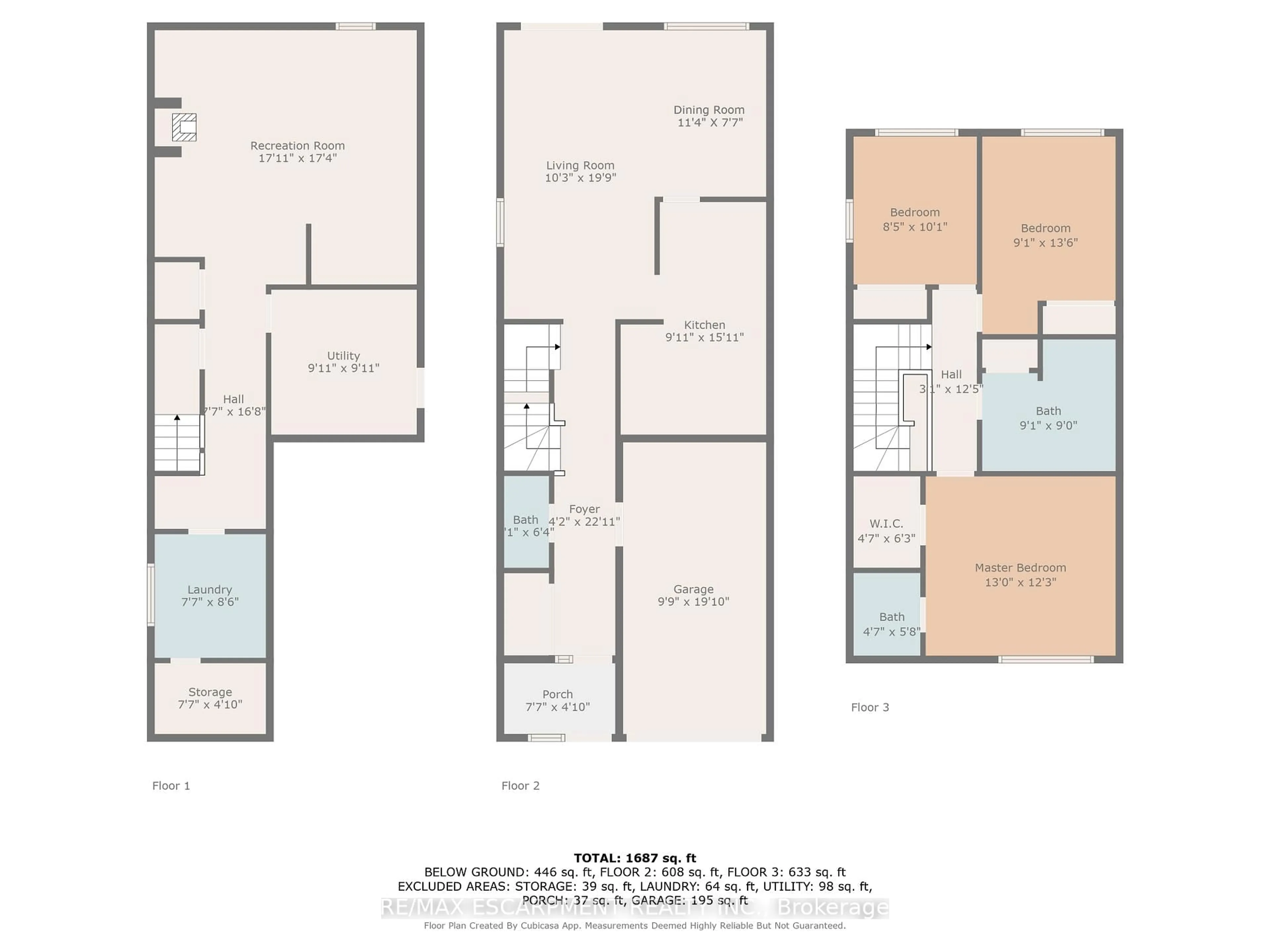 Floor plan for 2301 Cavendish Dr #122, Burlington Ontario L7P 3M3