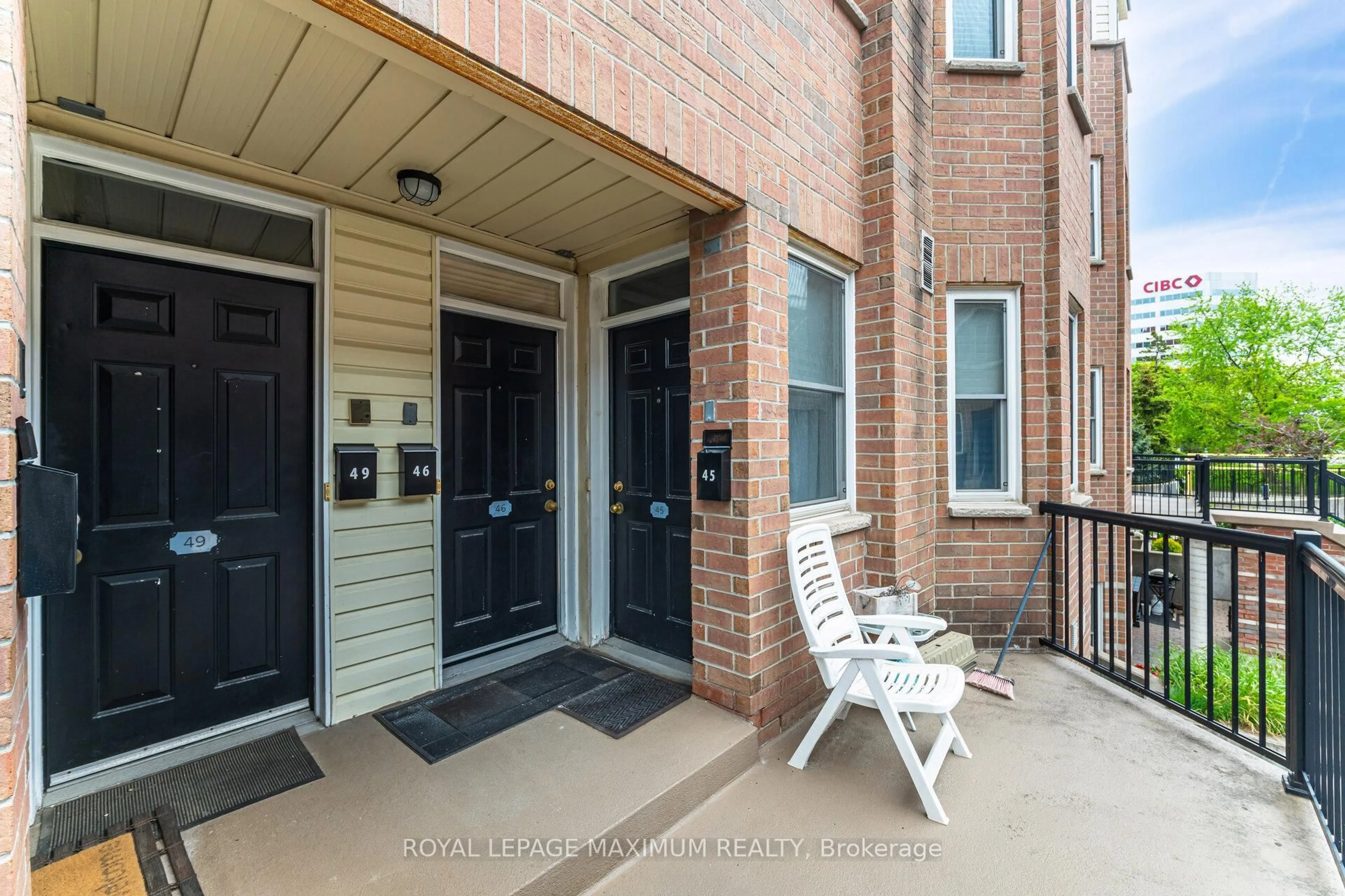Indoor entryway for 760 Lawrence Ave #46, Toronto Ontario M6A 3E7