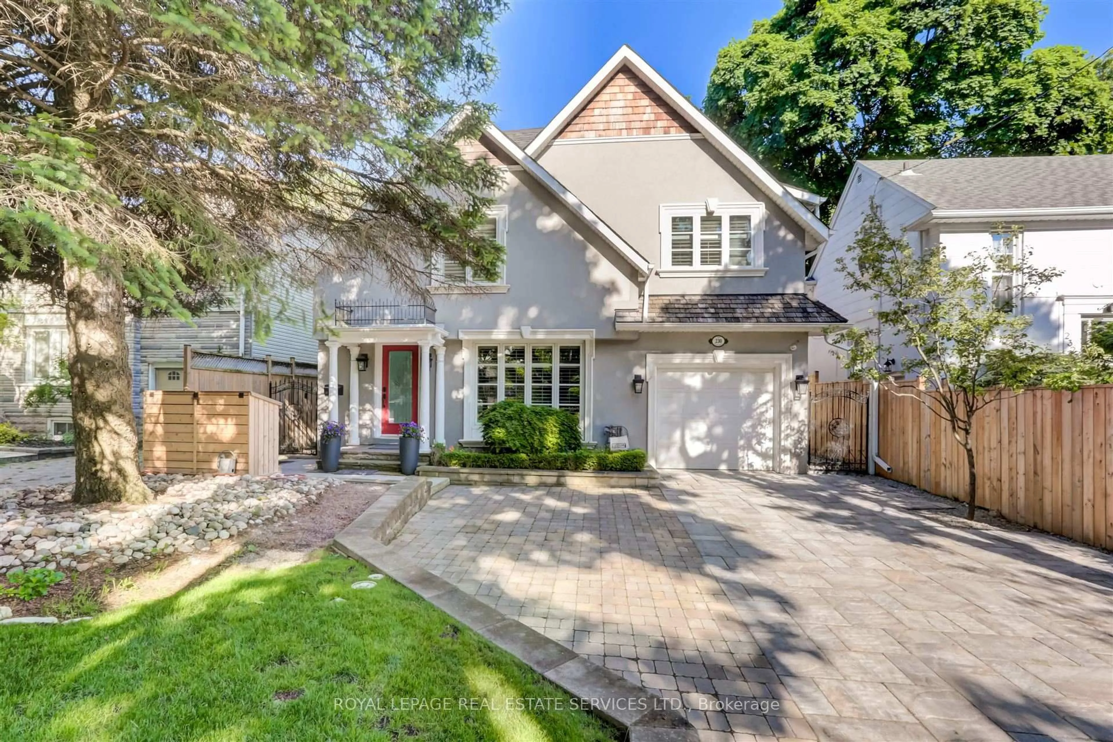 Home with brick exterior material, street for 230 The Kingsway N/A, Toronto Ontario M9A 3T5