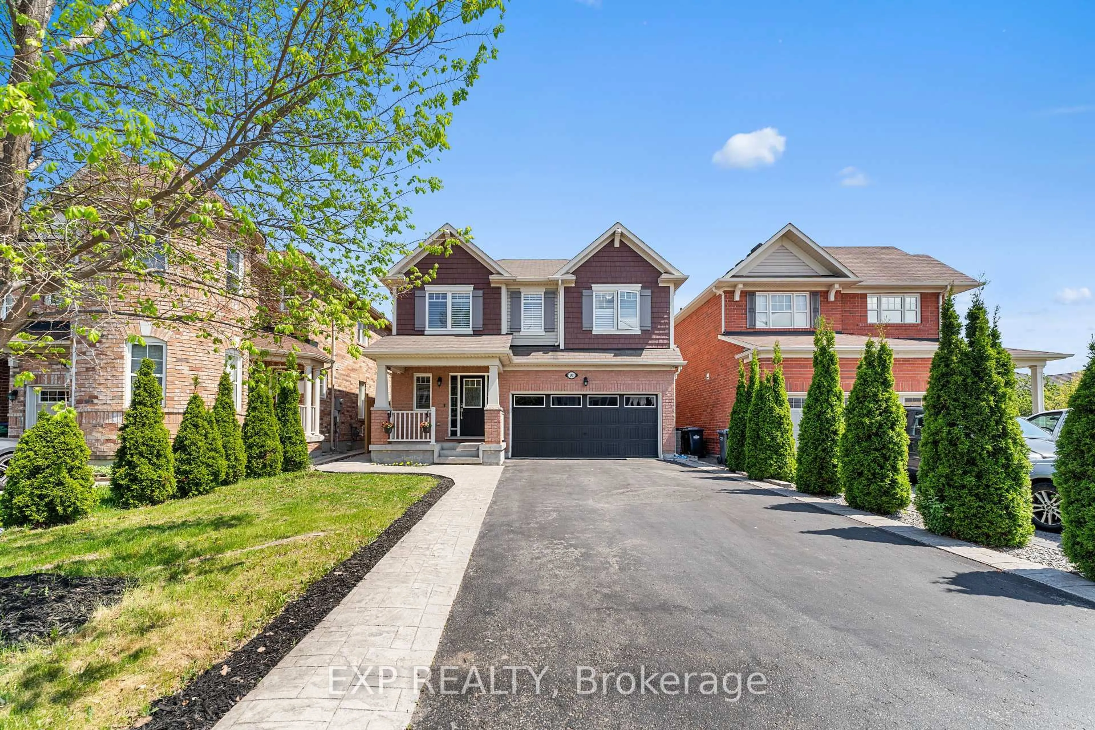 Home with brick exterior material, street for 90 Mccleave Cres, Brampton Ontario L6Y 4Y8