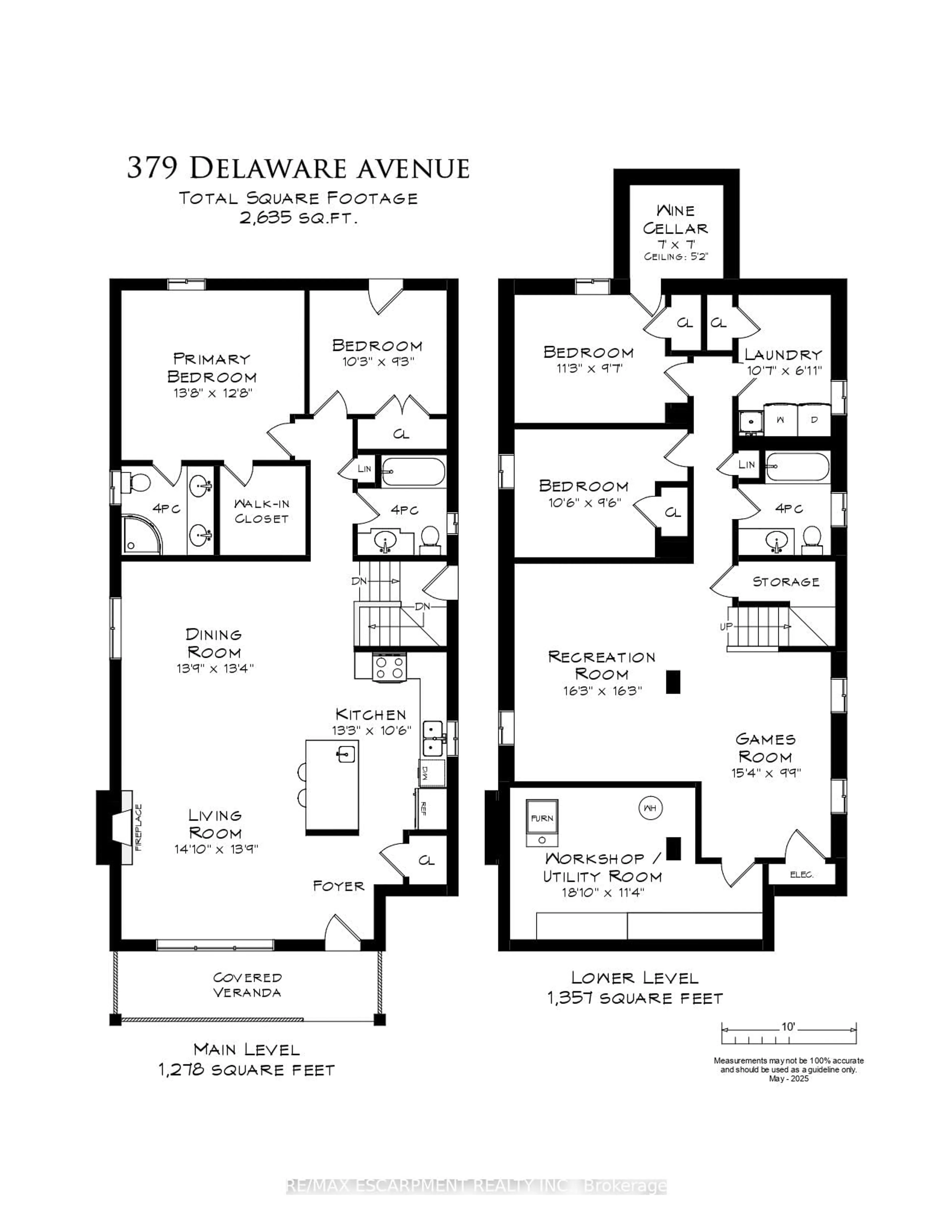 Floor plan for 379 Delaware Ave, Burlington Ontario L7R 3B4
