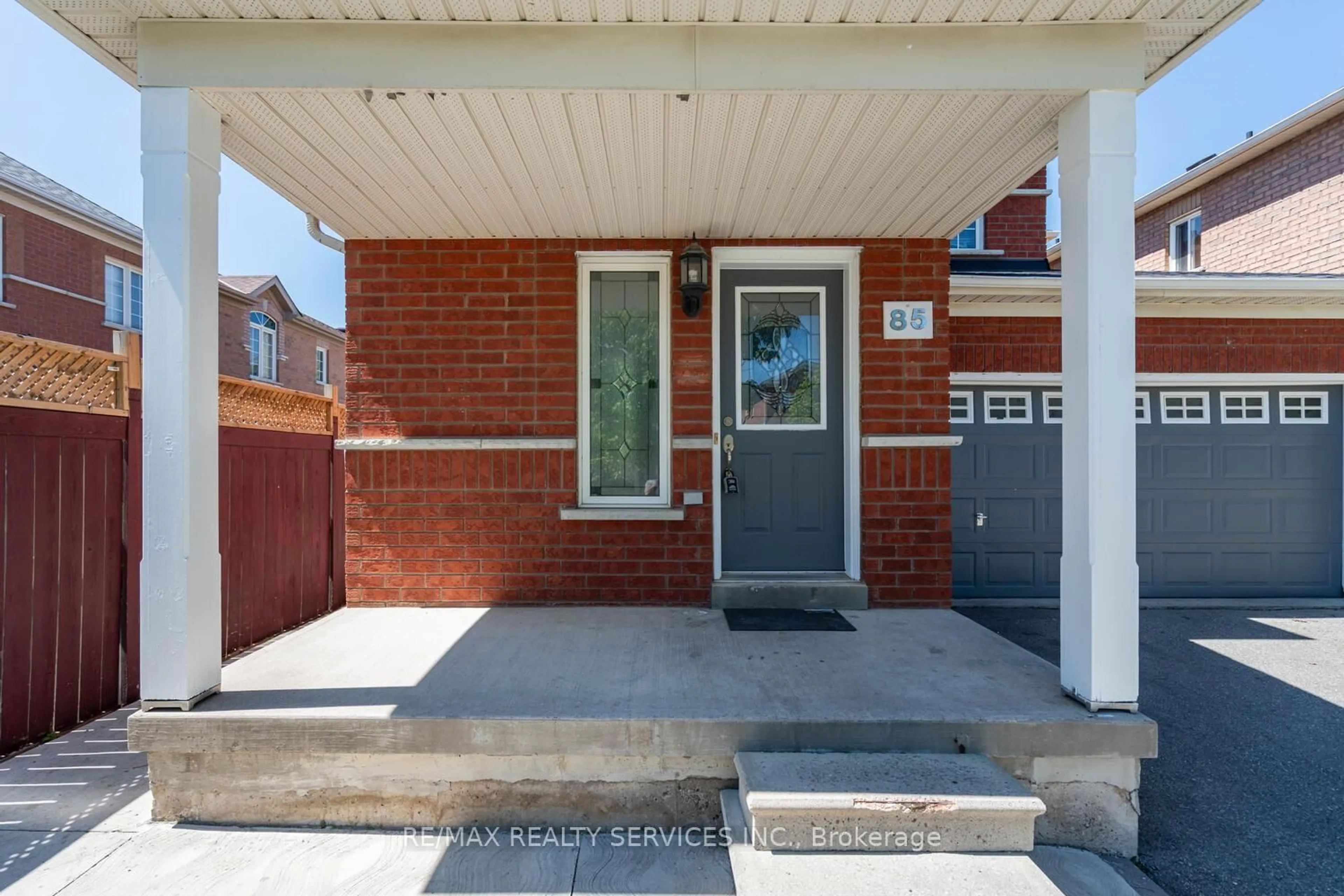 Home with brick exterior material, street for 85 Williamson Dr, Brampton Ontario L7A 3R6