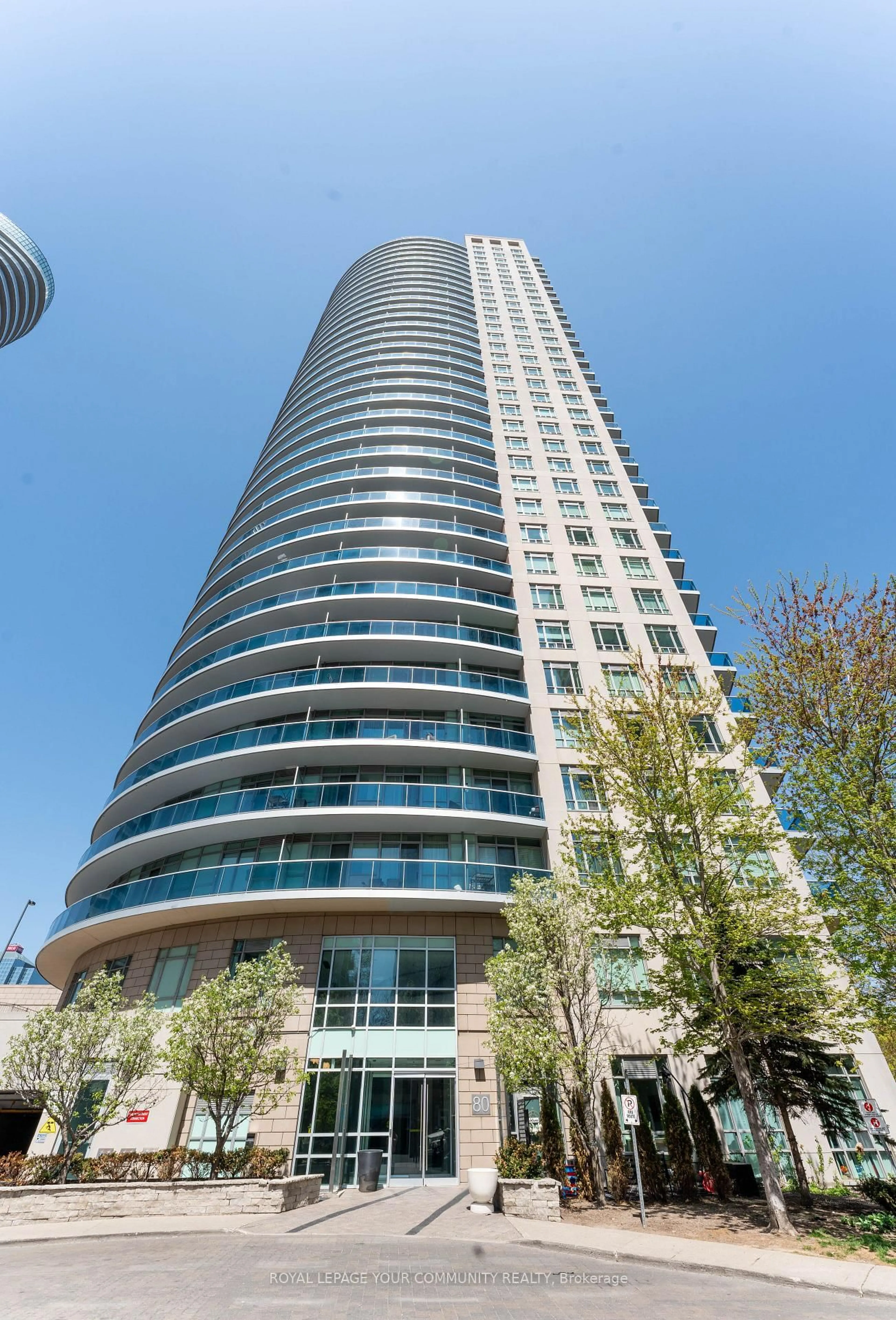 Indoor foyer for 80 Absolute Ave #1210, Mississauga Ontario L4Z 0A5