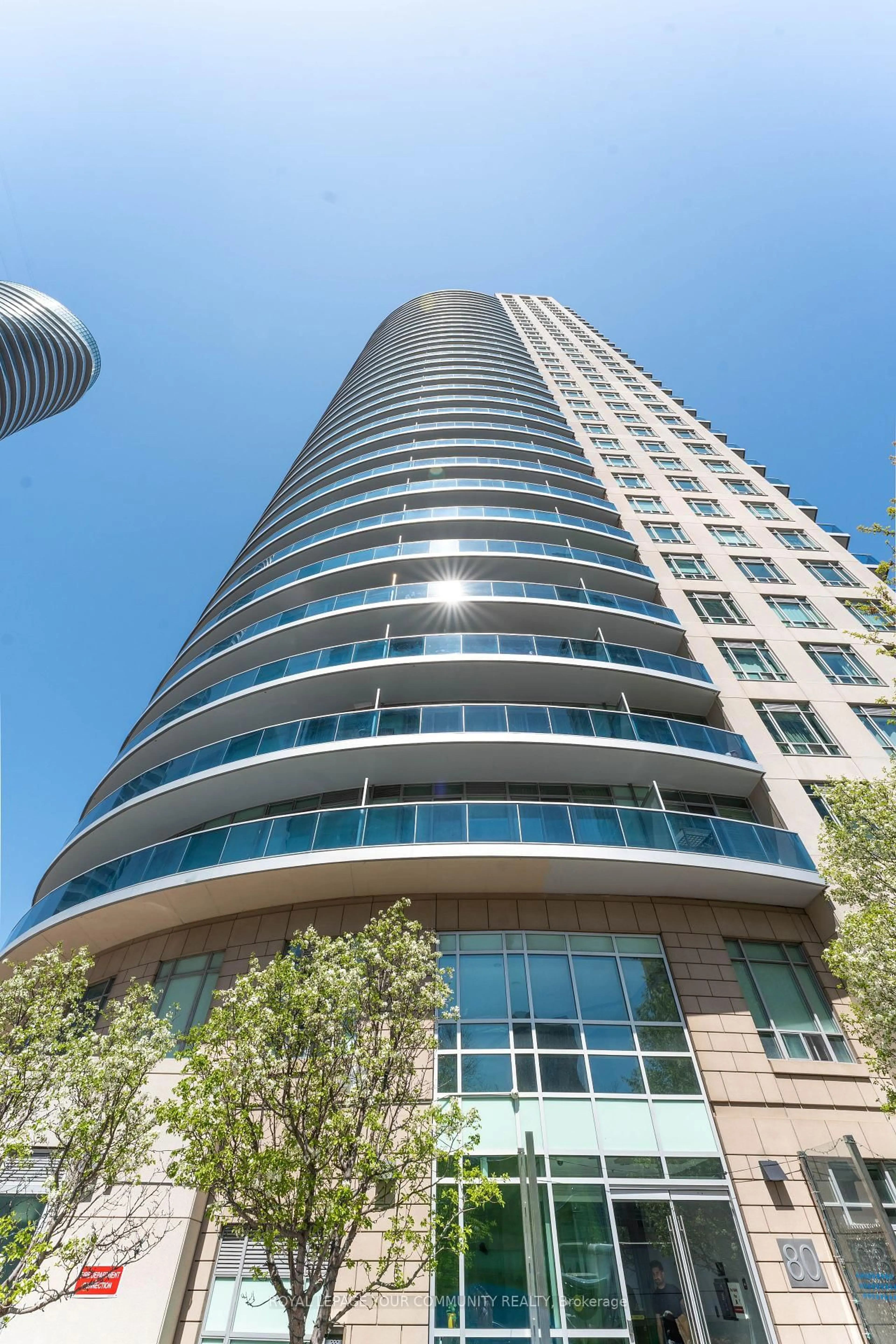 Indoor foyer for 80 Absolute Ave #1210, Mississauga Ontario L4Z 0A5