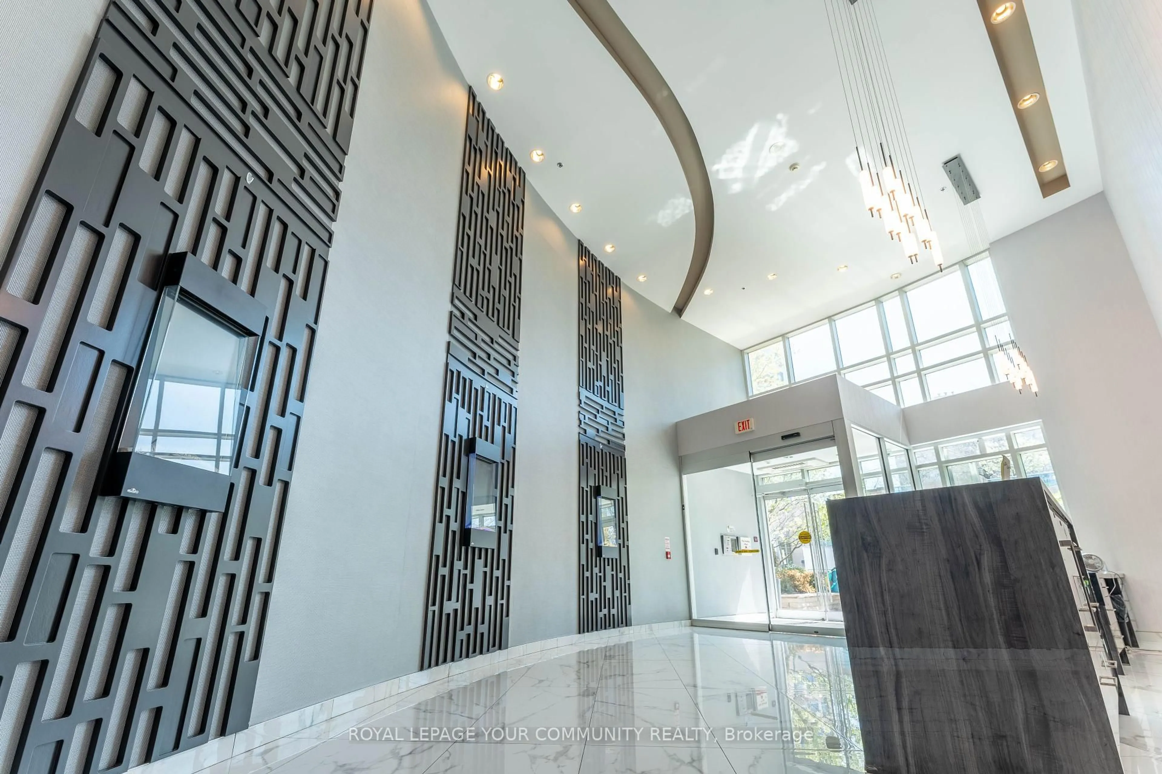 Indoor foyer for 80 Absolute Ave #1210, Mississauga Ontario L4Z 0A5