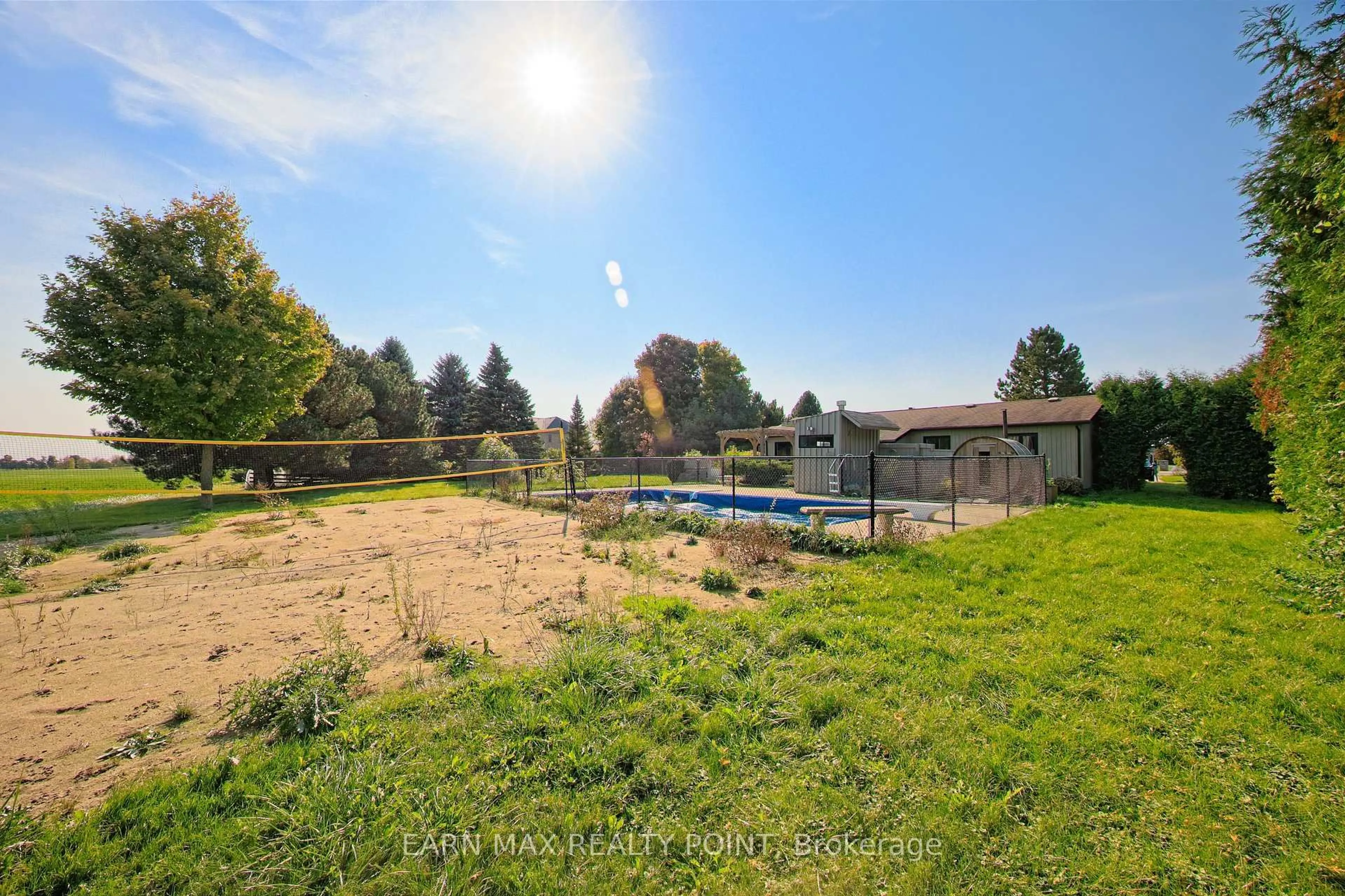 A pic from outside/outdoor area/front of a property/back of a property/a pic from drone, water/lake/river/ocean view for 14399 Kennedy Rd, Caledon Ontario L7C 2H4
