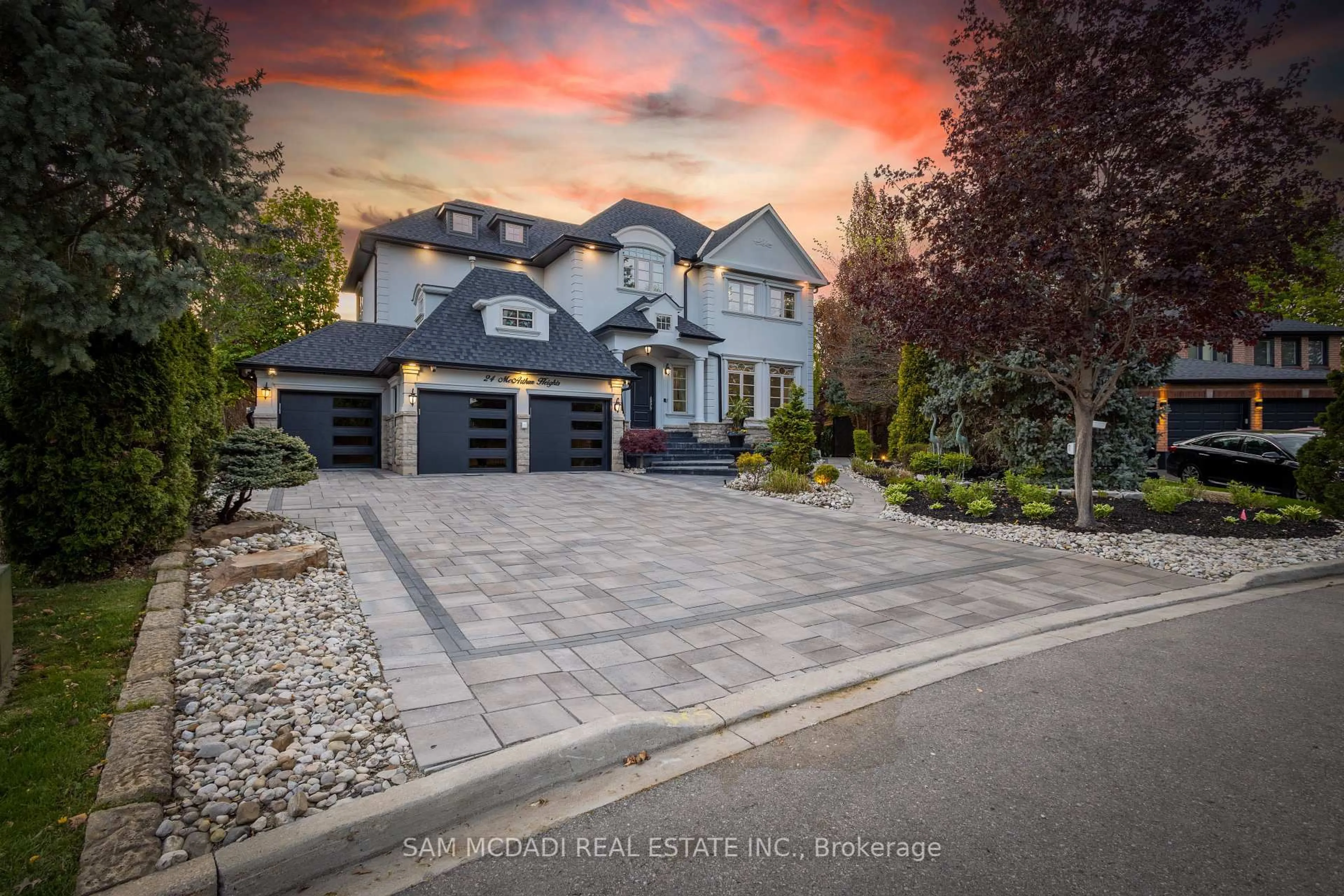 Home with brick exterior material, street for 24 McArthur Hts, Brampton Ontario L6Z 3N2