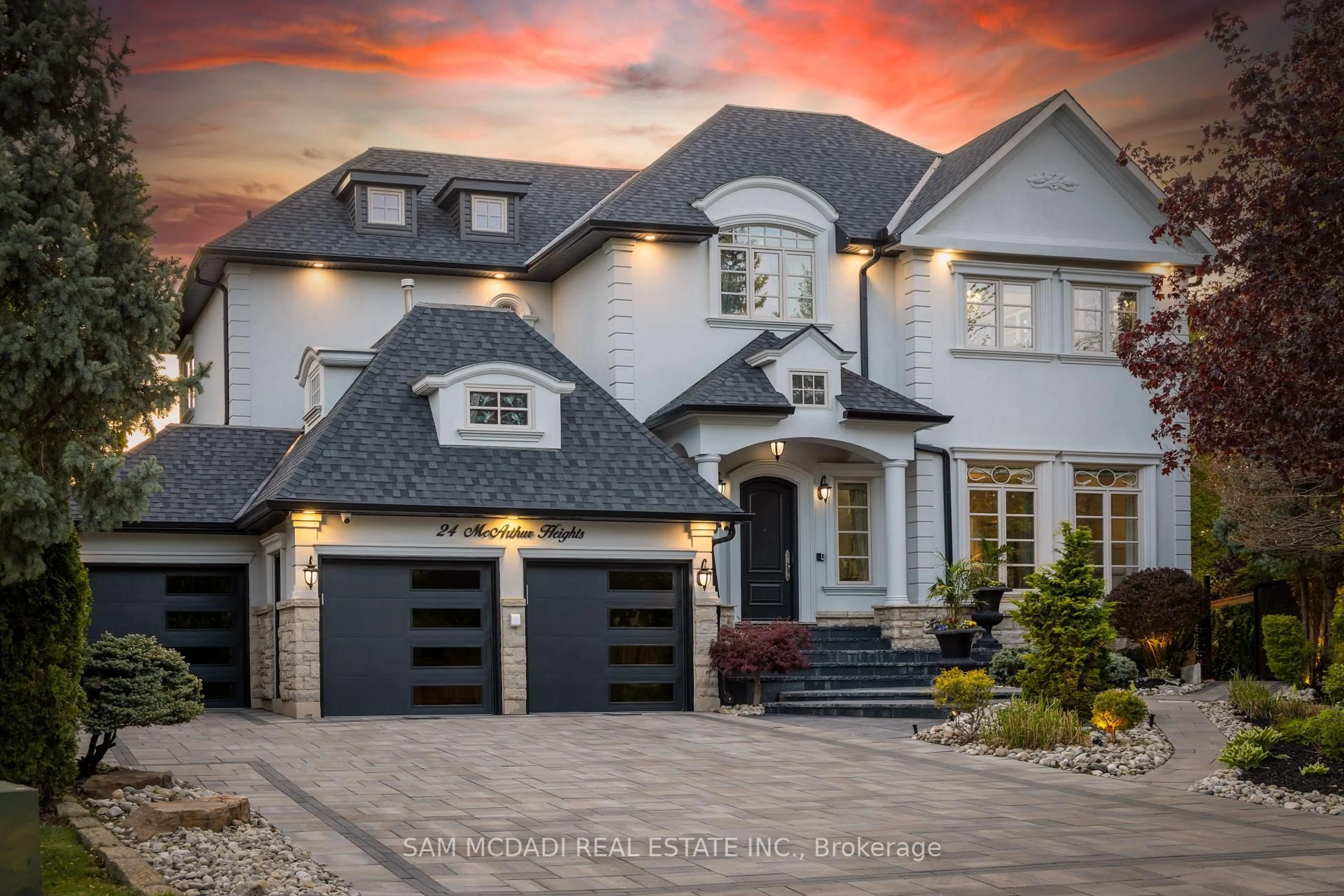 Home with brick exterior material, street for 24 McArthur Hts, Brampton Ontario L6Z 3N2