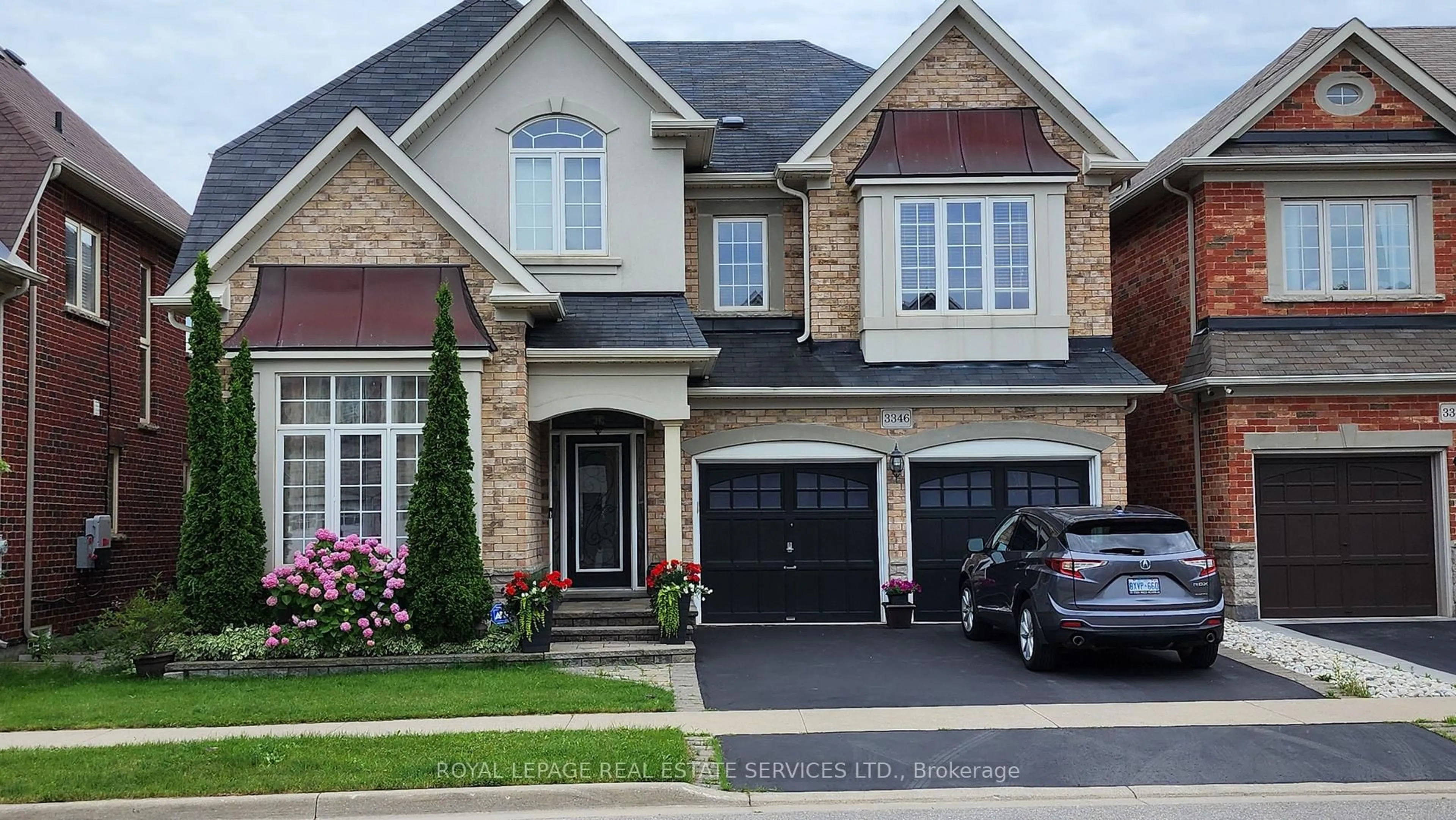 Home with brick exterior material, street for 3346 Minerva Way, Burlington Ontario L7M 0L4