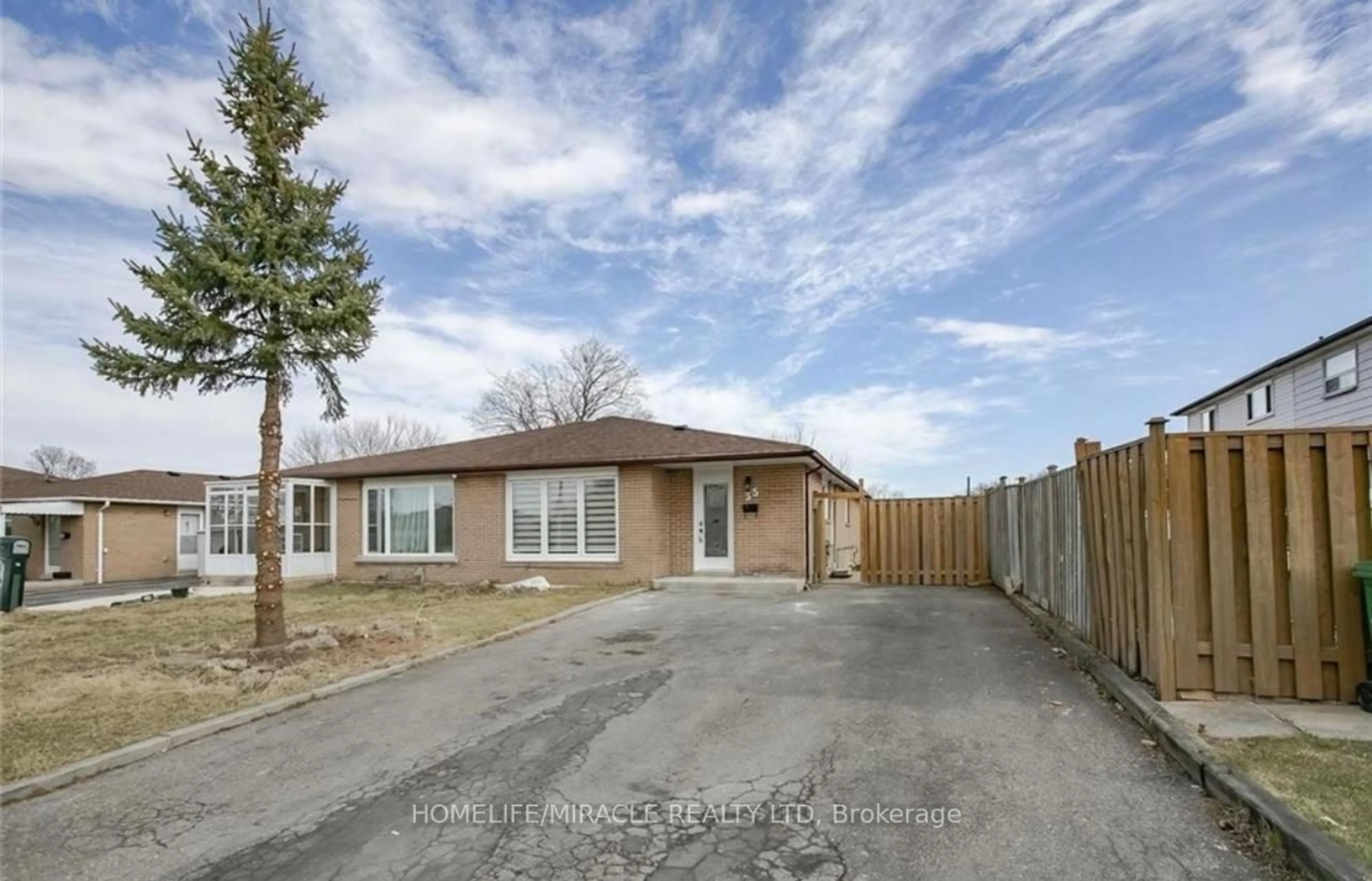 Home with brick exterior material, street for 35 Deeside Cres, Brampton Ontario L6T 3L8