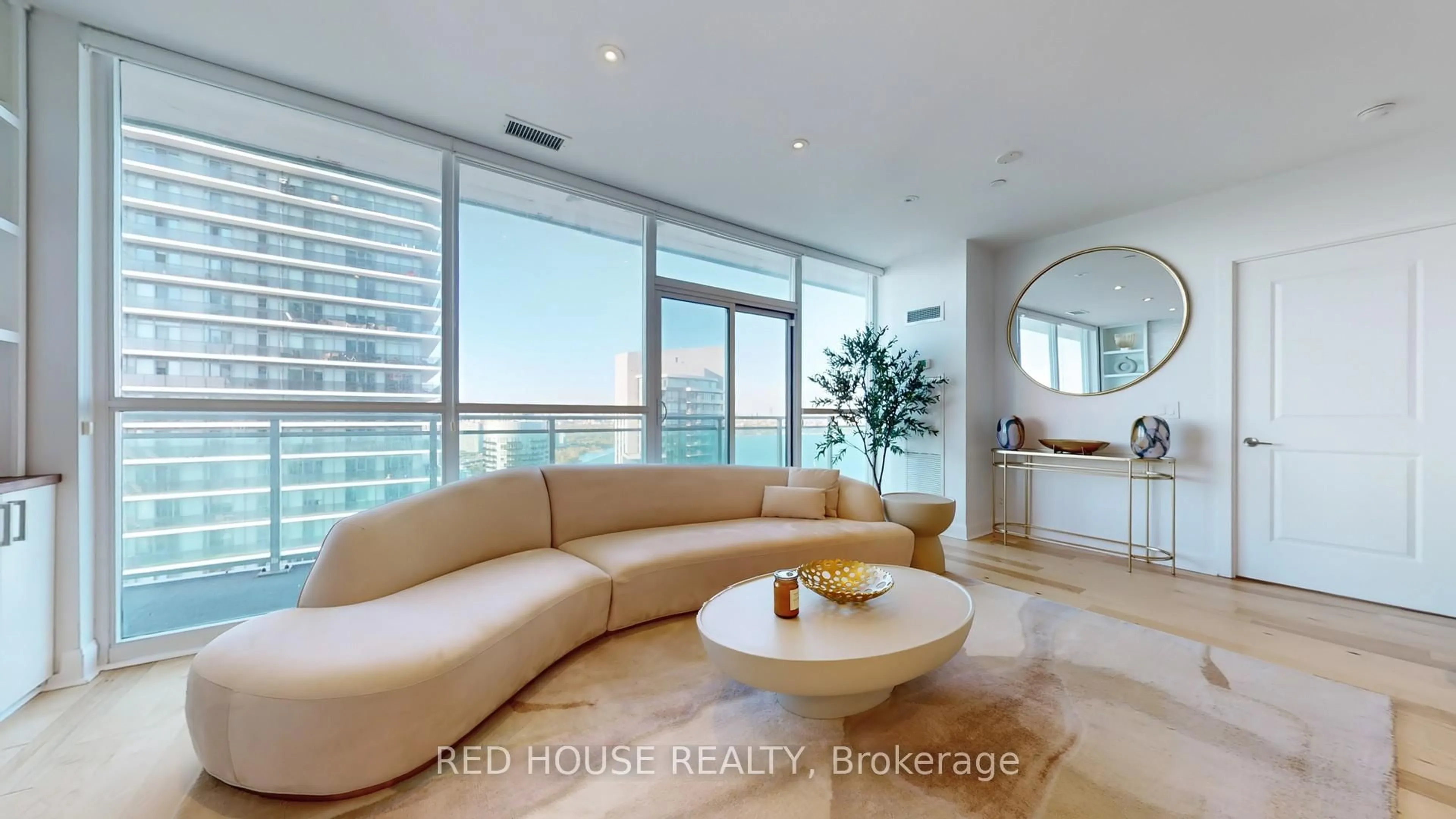 Living room with furniture, unknown for 33 Shore Breeze Dr #3505, Toronto Ontario M8V 1A1