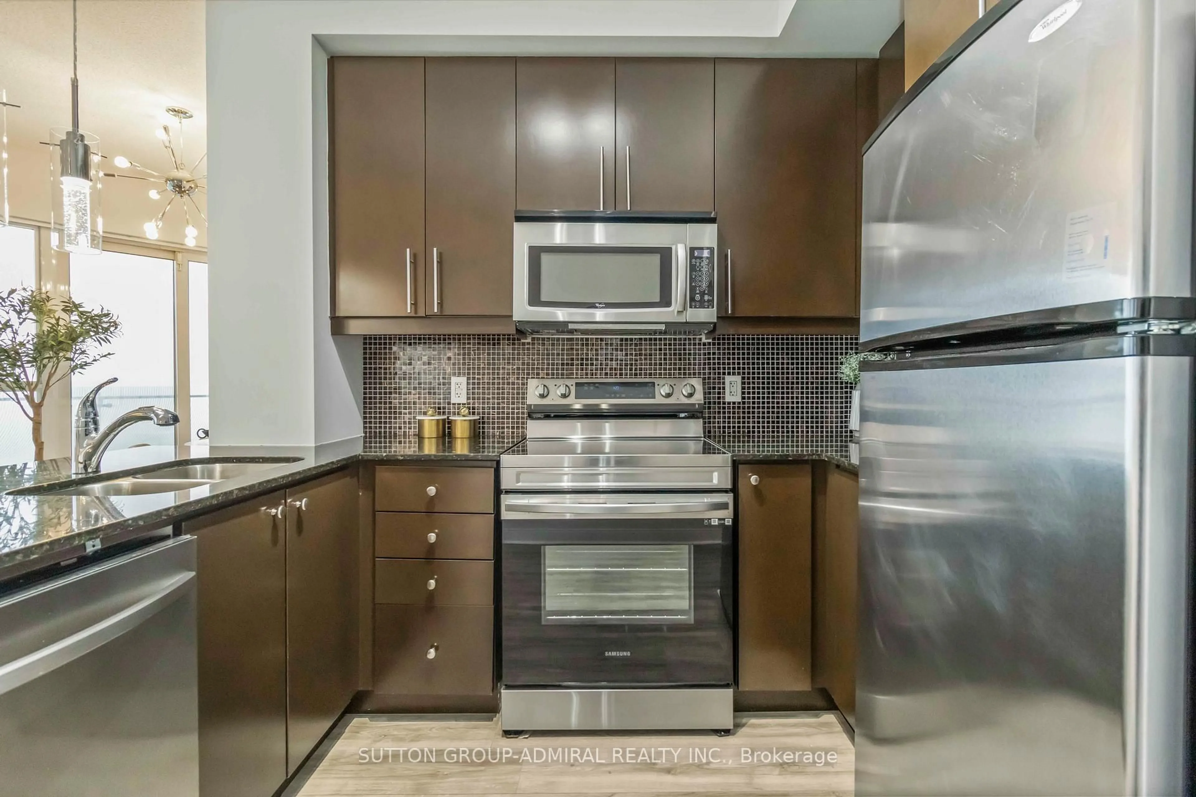 Standard kitchen, unknown for 50 Absolute Ave #1301, Mississauga Ontario L4Z 0A8