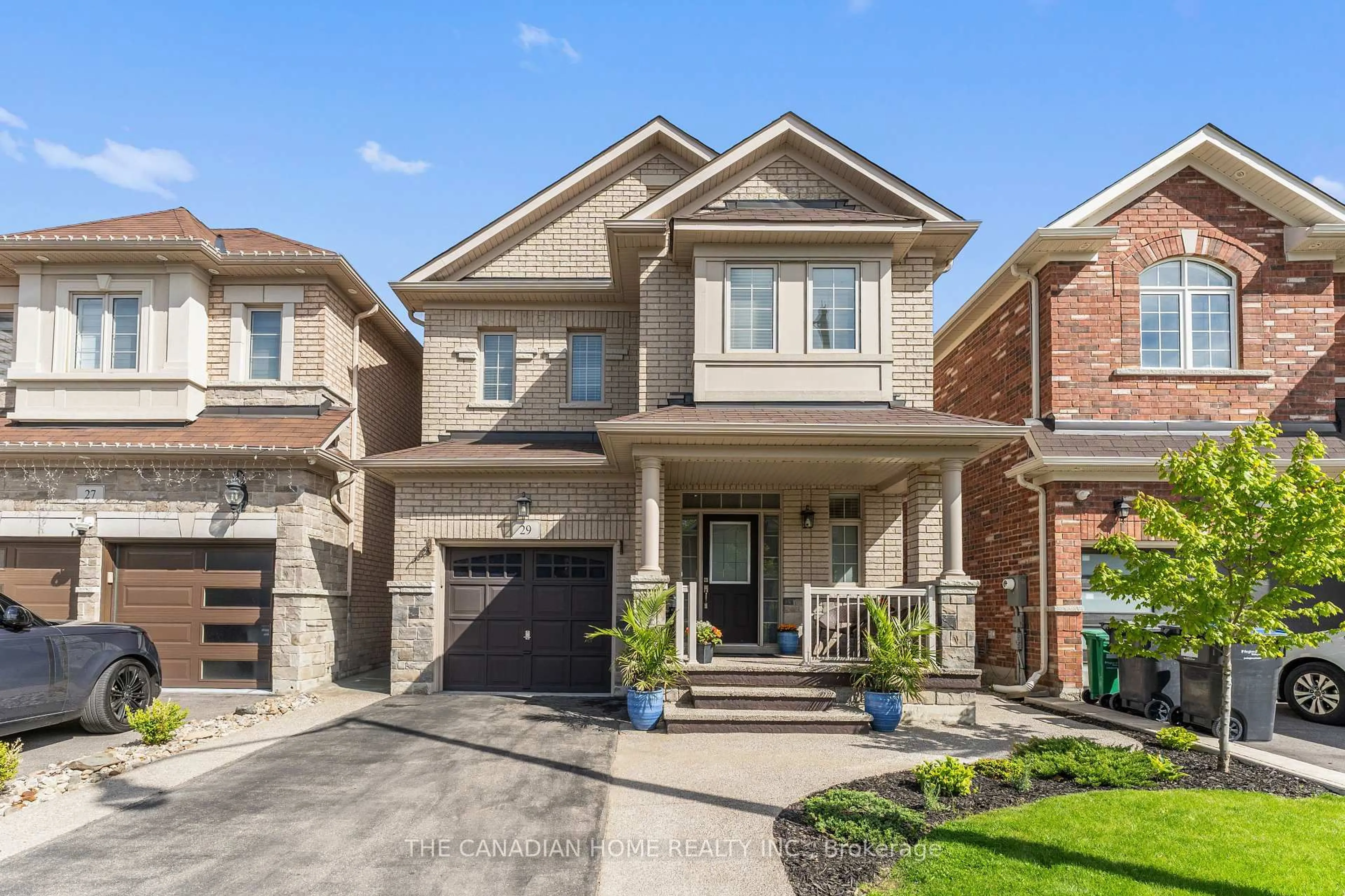 Home with brick exterior material, street for 29 Masken Circ, Brampton Ontario L7A 4K3