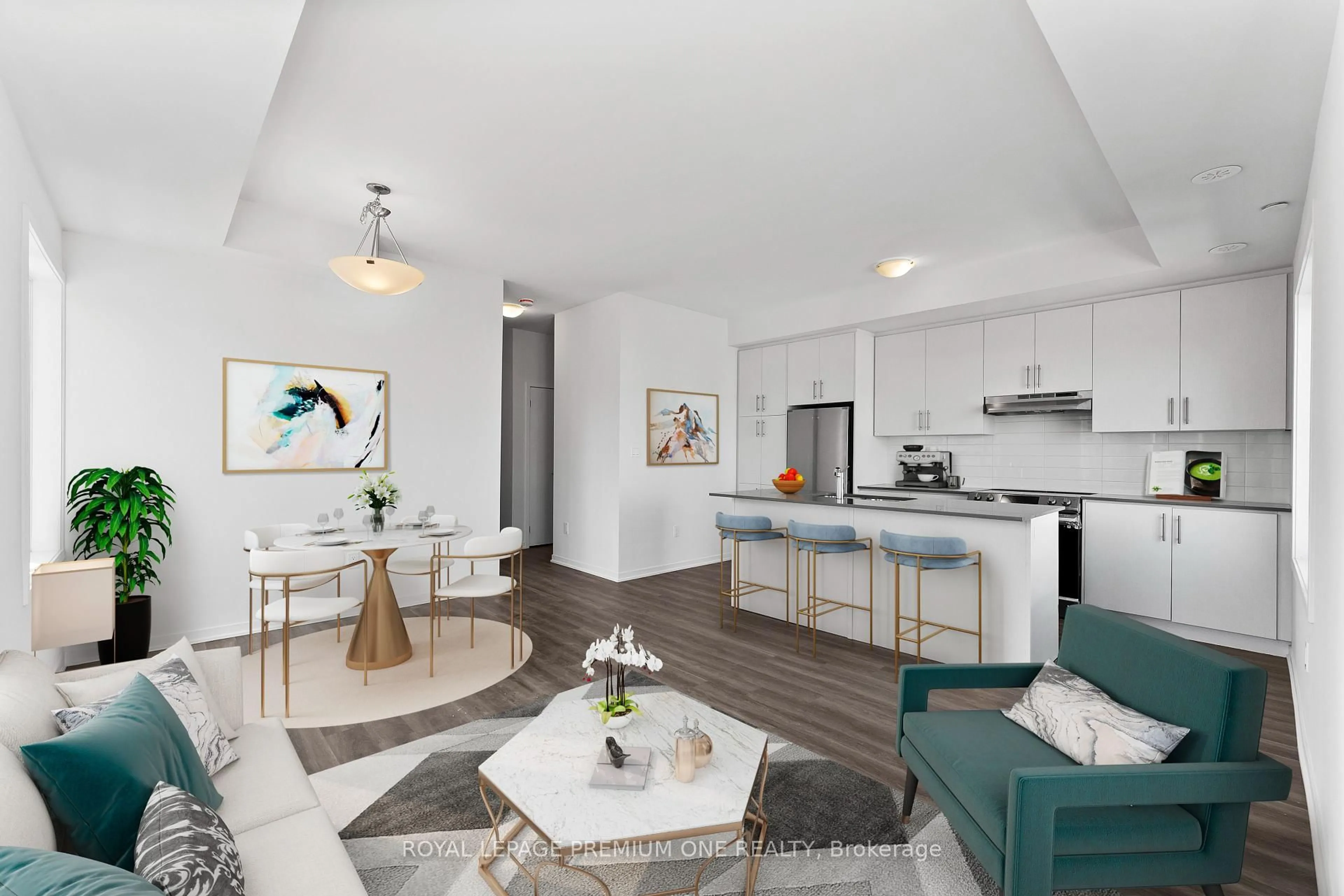 Open concept kitchen, unknown for 10 Lloyd Janes Lane #193, Toronto Ontario M8V 0J6