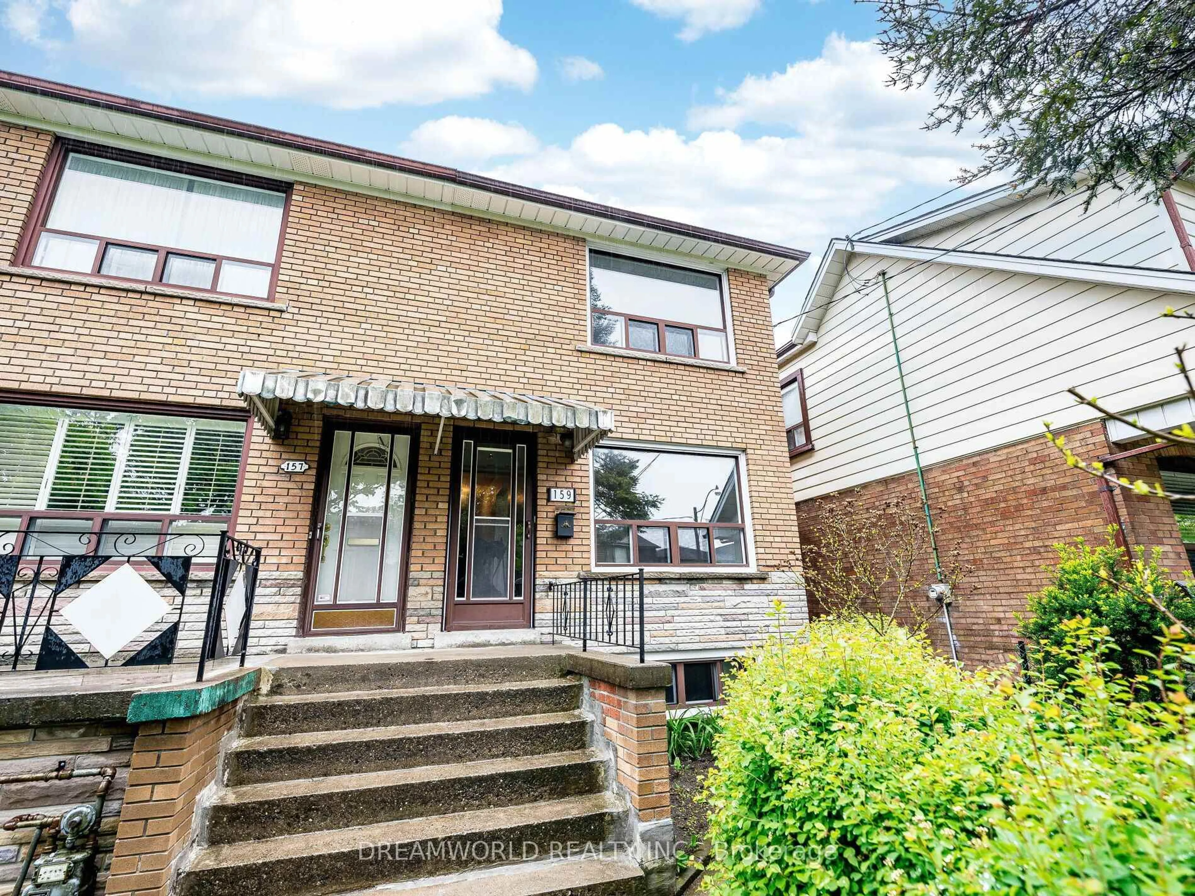 Home with brick exterior material, street for 159 Hope St, Toronto Ontario M6E 1K4