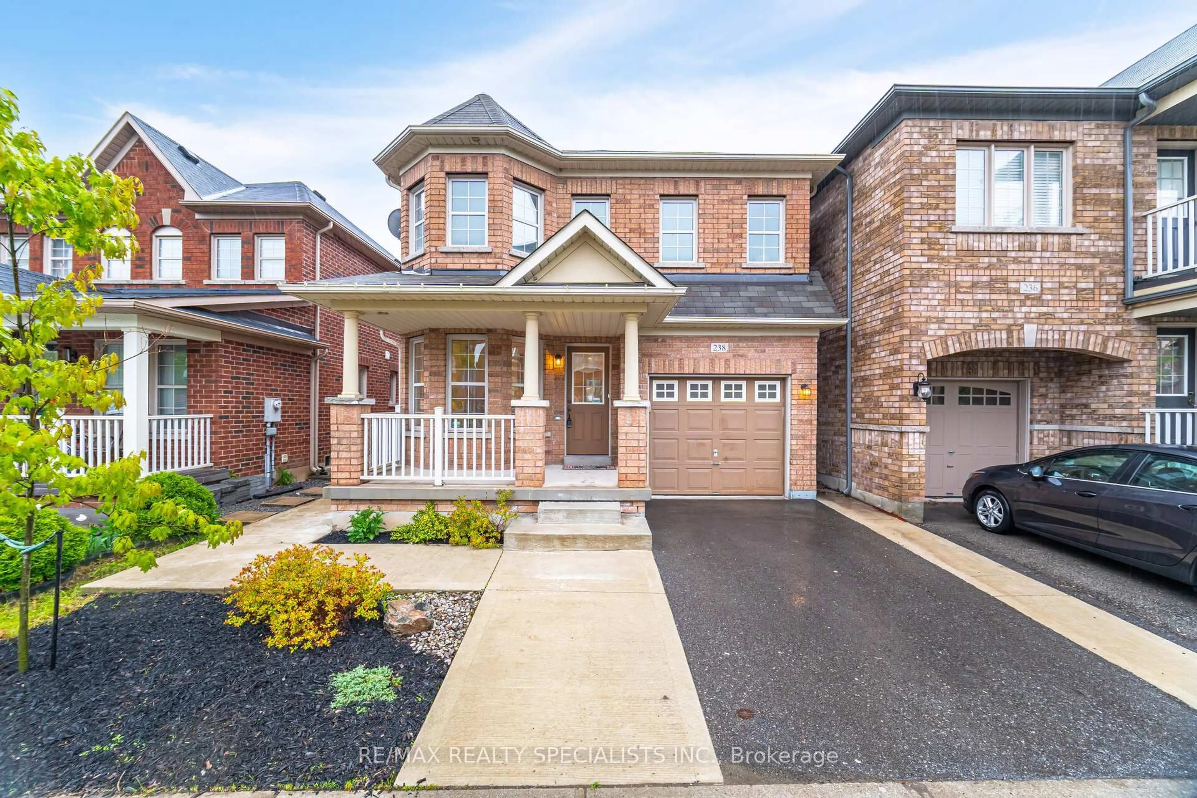 Home with brick exterior material, street for 238 Giddings Cres, Milton Ontario L9T 7A7