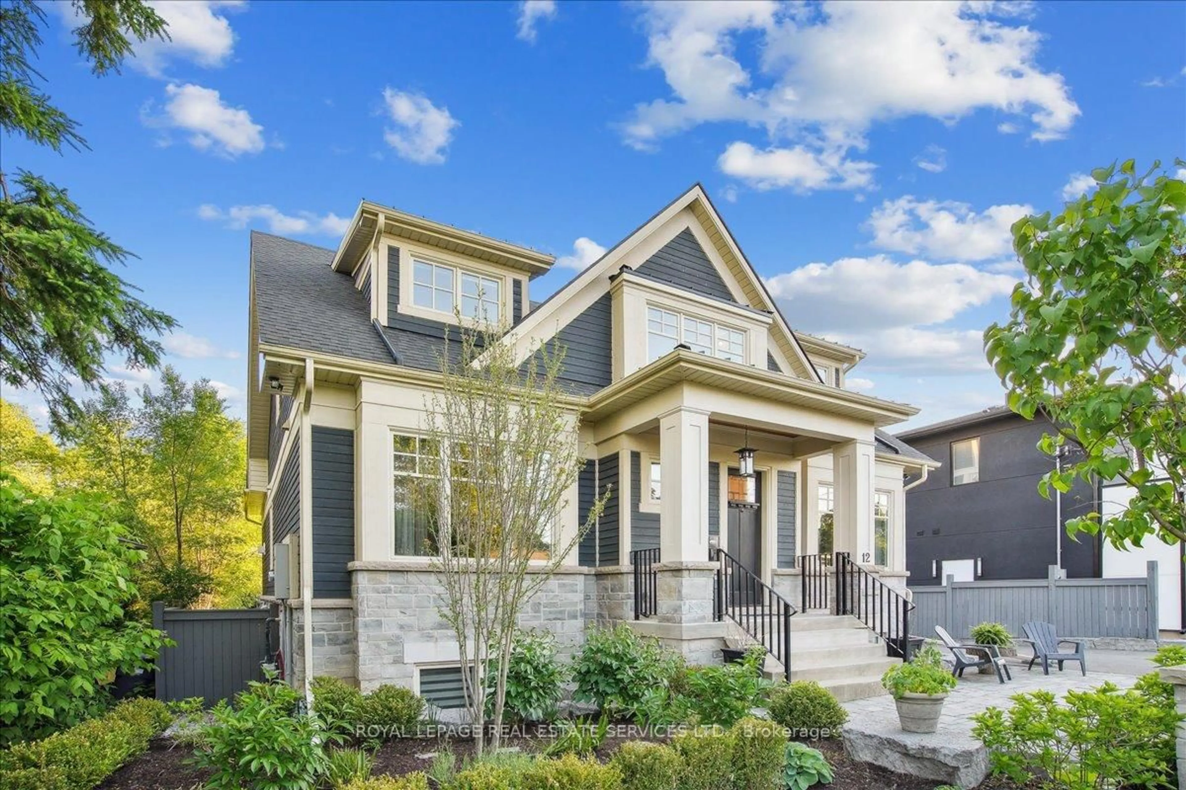Home with vinyl exterior material, street for 12 Theodore Dr, Mississauga Ontario L5M 1E4