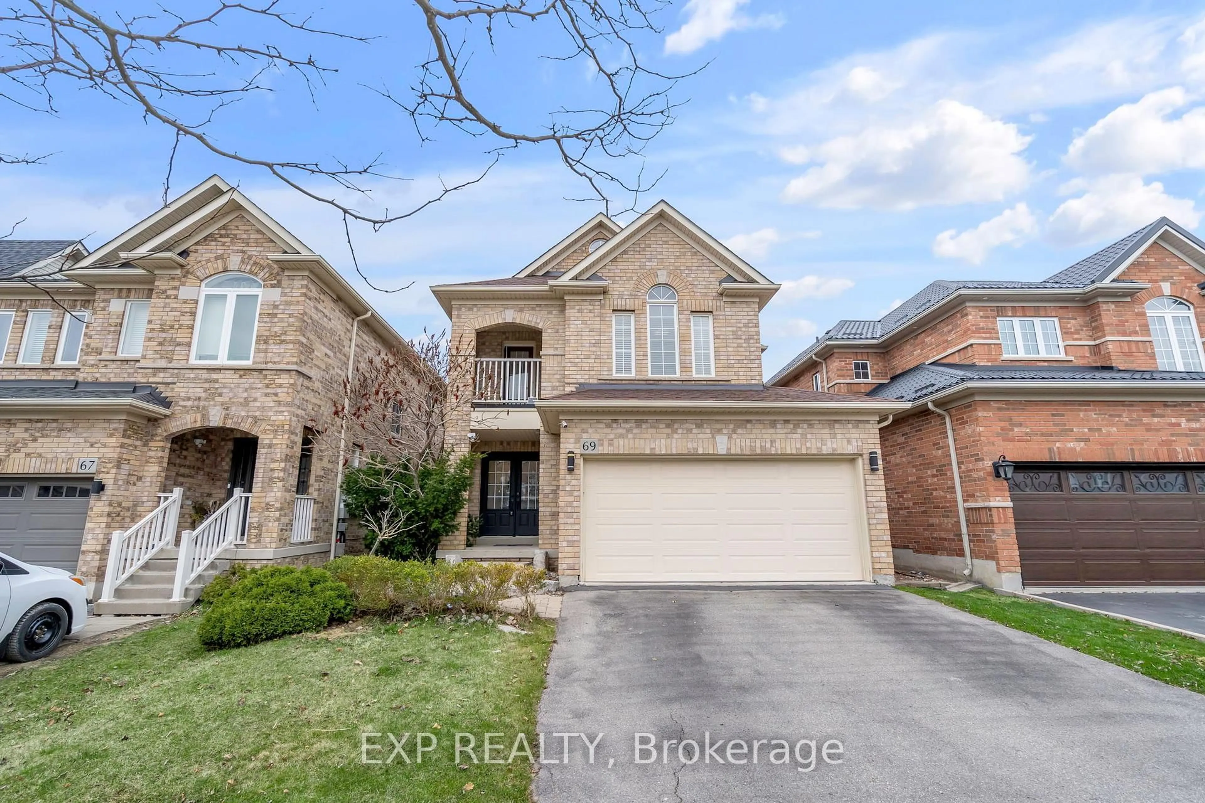 Home with brick exterior material, street for 69 Milfoil St, Halton Hills Ontario L7G 6M6