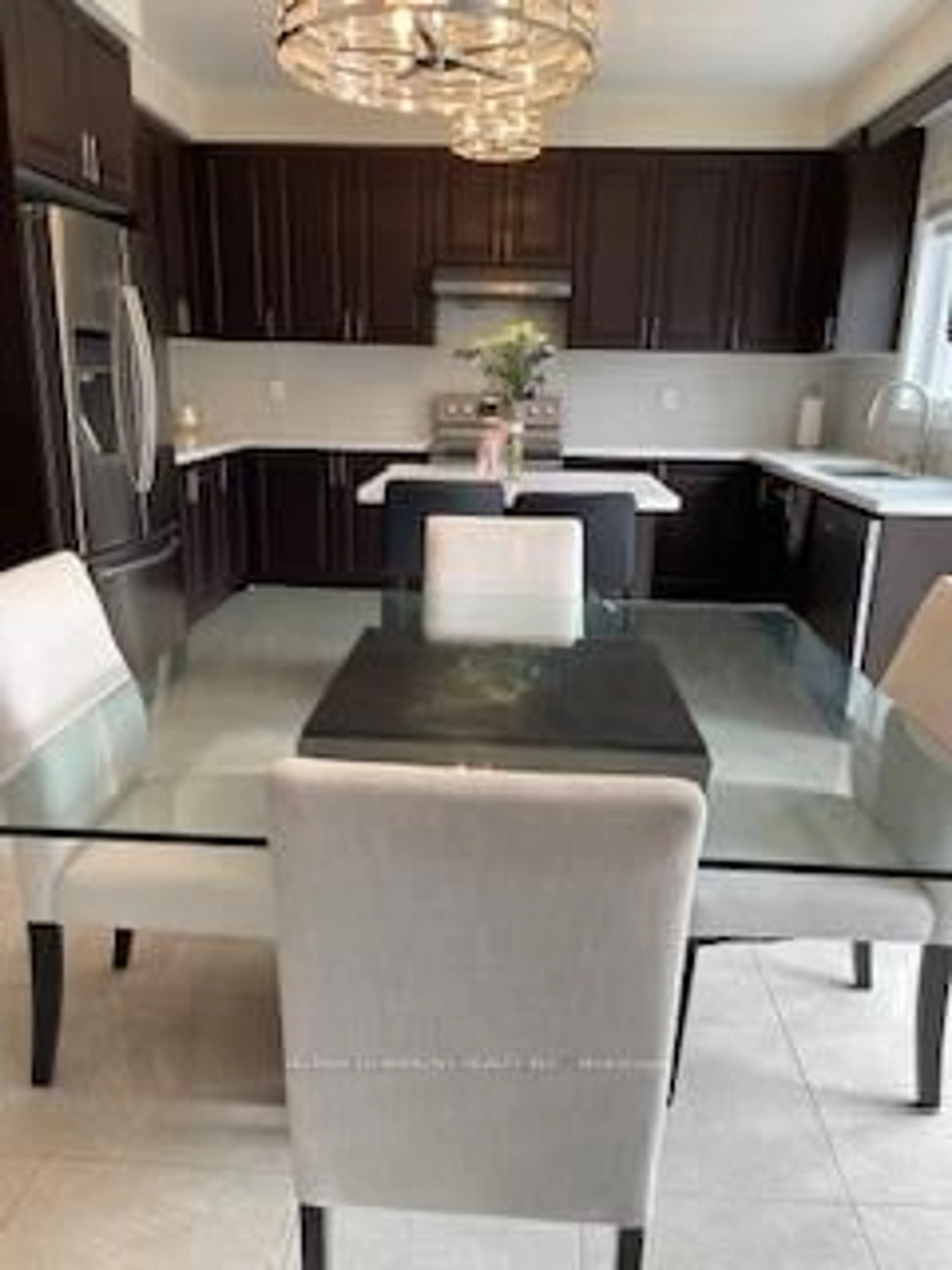 Contemporary kitchen, ceramic/tile floor for 13 Venue Rd, Brampton Ontario L6P 4E5