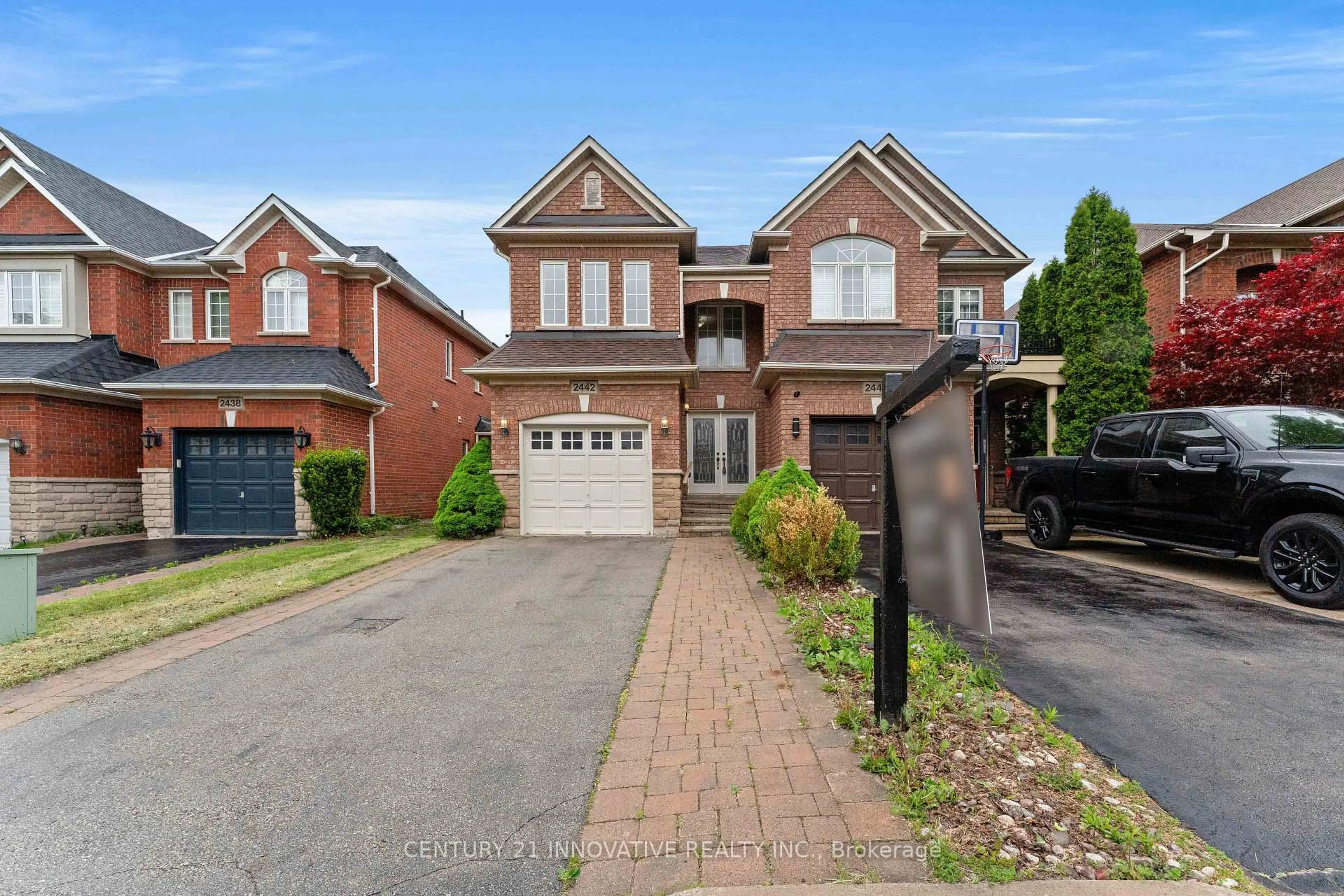 Home with brick exterior material, street for 2442 Felhaber Cres, Oakville Ontario L6H 7N8
