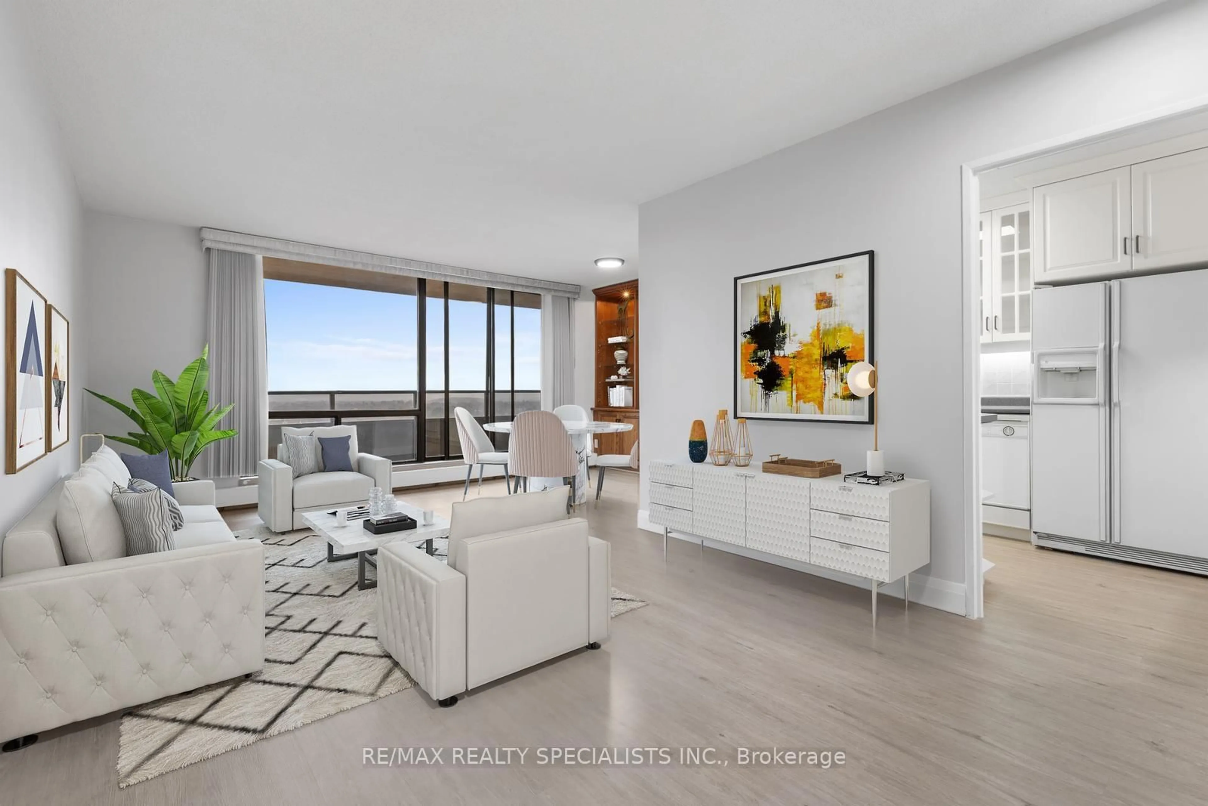Living room with furniture, unknown for 2929 Aquitaine Ave #1107, Mississauga Ontario L5N 2C7