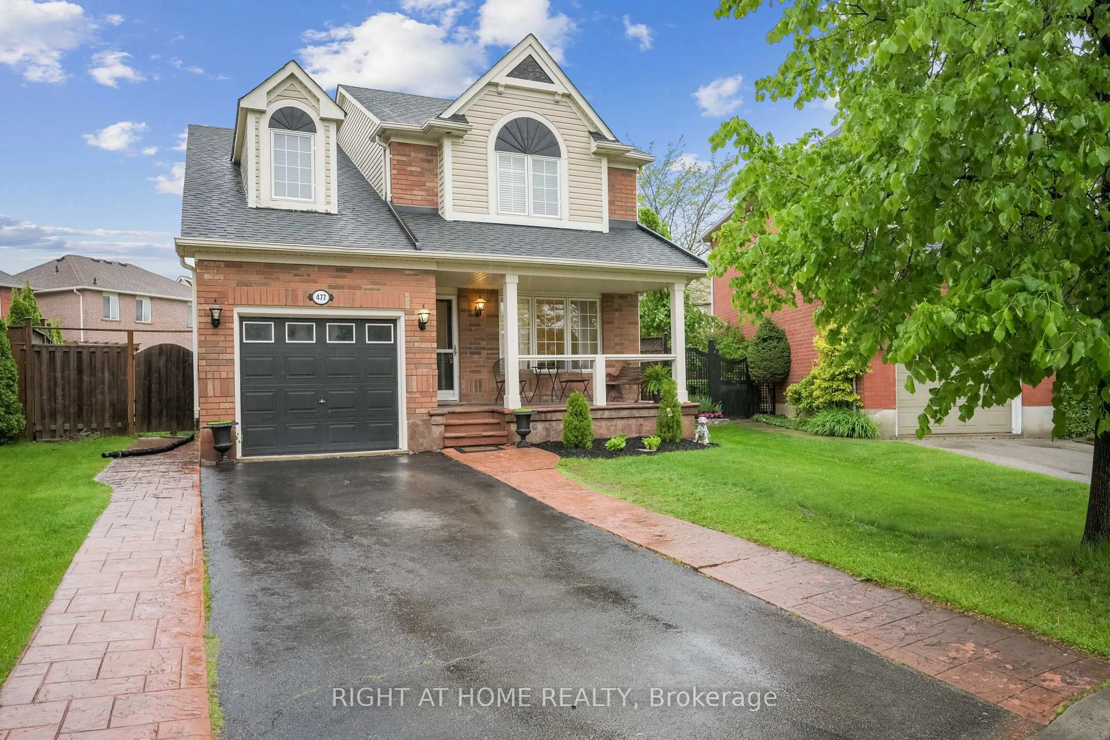 Home with brick exterior material, street for 477 Farlow Cres, Milton Ontario L9T 5M8