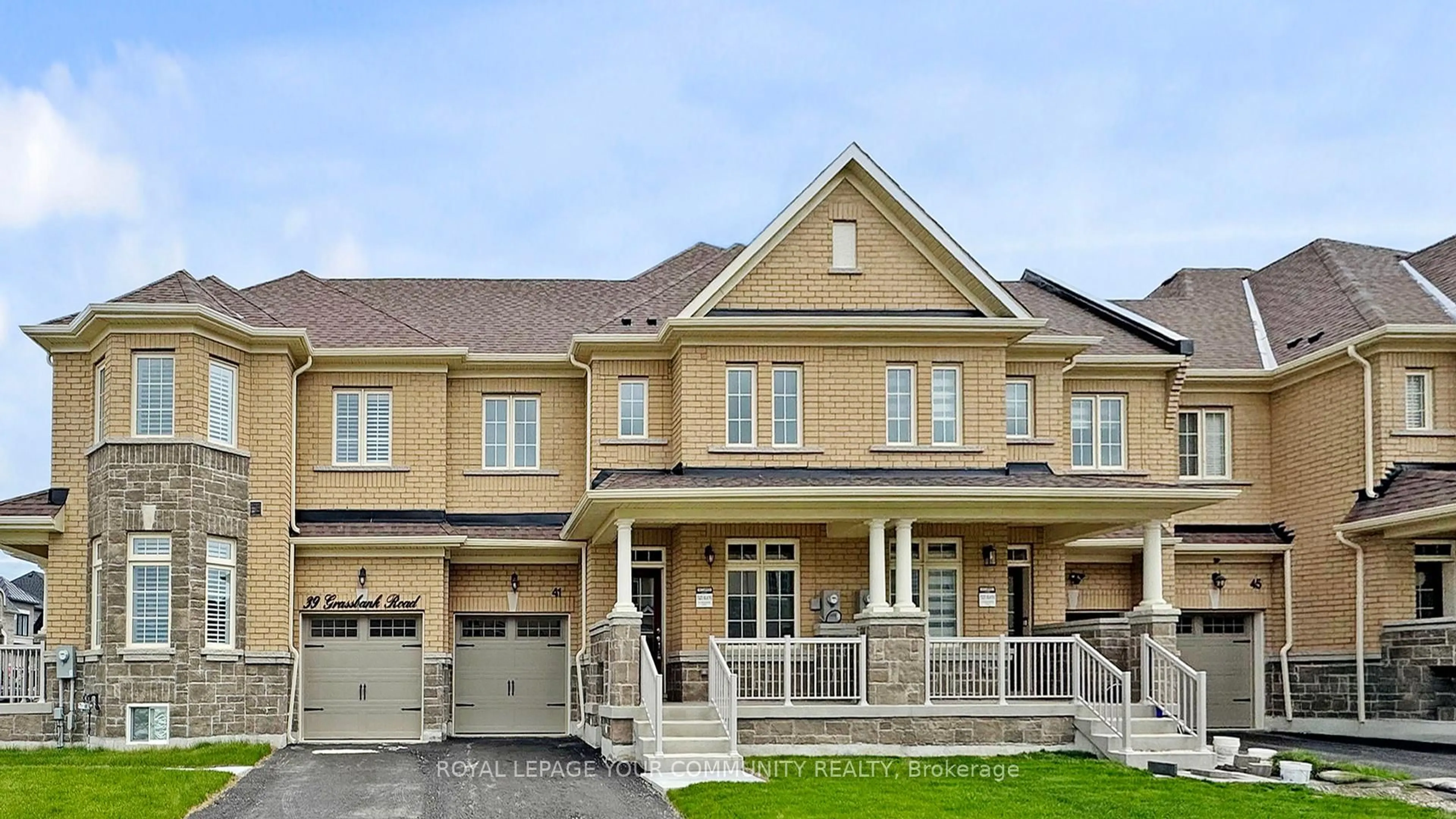 Home with brick exterior material, street for 41 Grassbank Rd, Brampton Ontario L6R 4E3