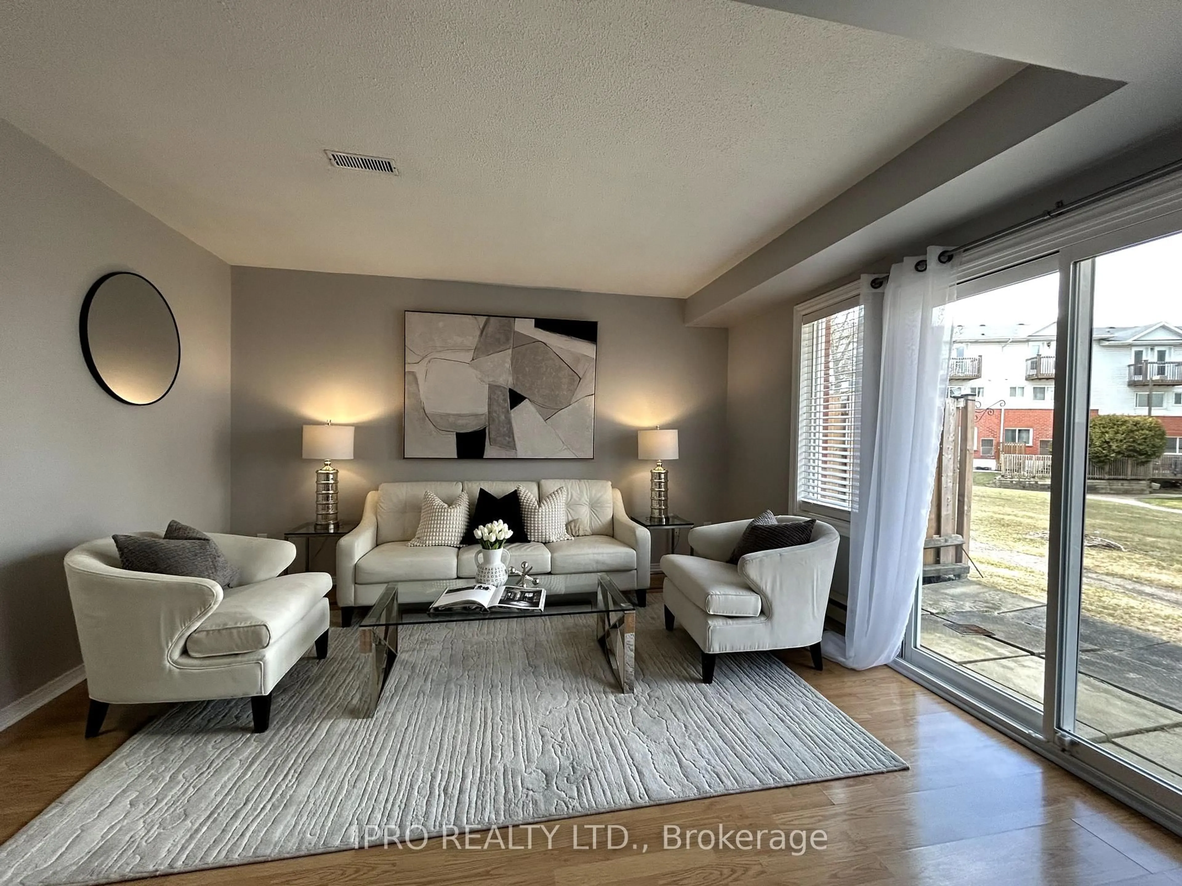 Living room with furniture, unknown for 39 Wylie Circ #37, Halton Hills Ontario L7G 5M1