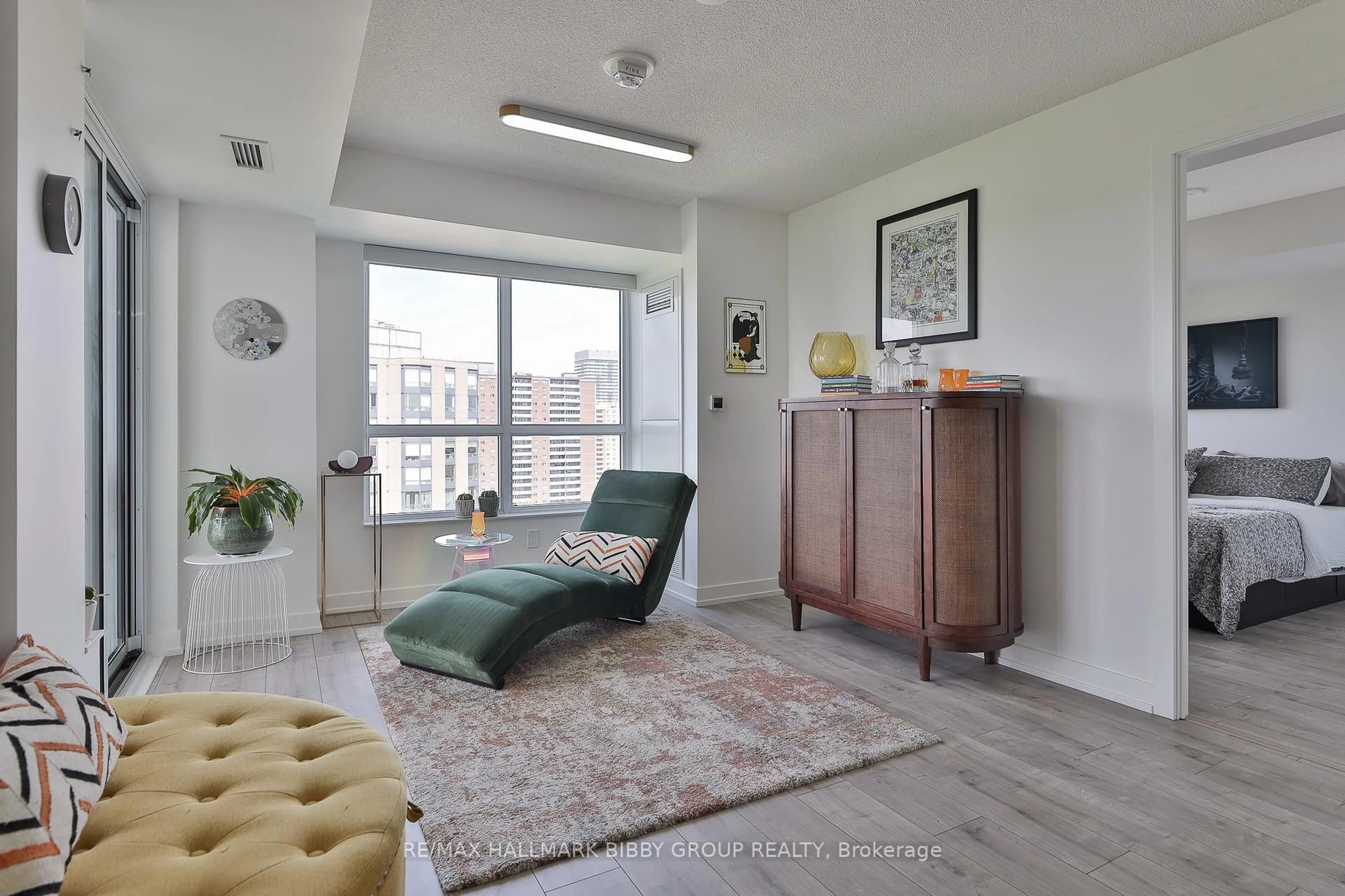 Living room with furniture, unknown for 10 Wilby Cres #1506, Toronto Ontario M9N 1E5