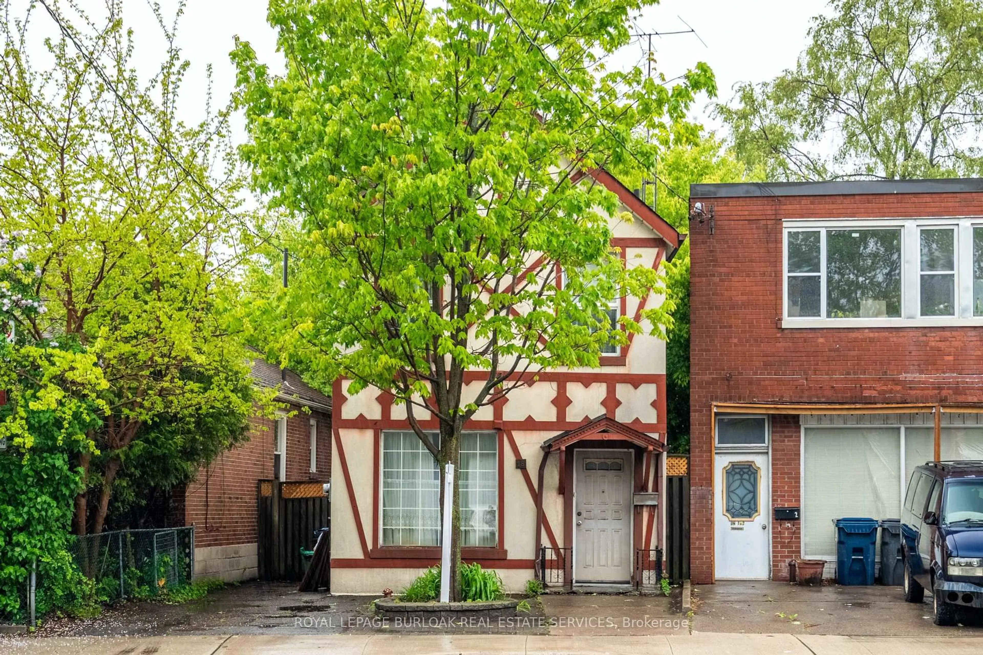 Home with brick exterior material, street for 18 Scarlett Rd, Toronto Ontario M6N 4K1