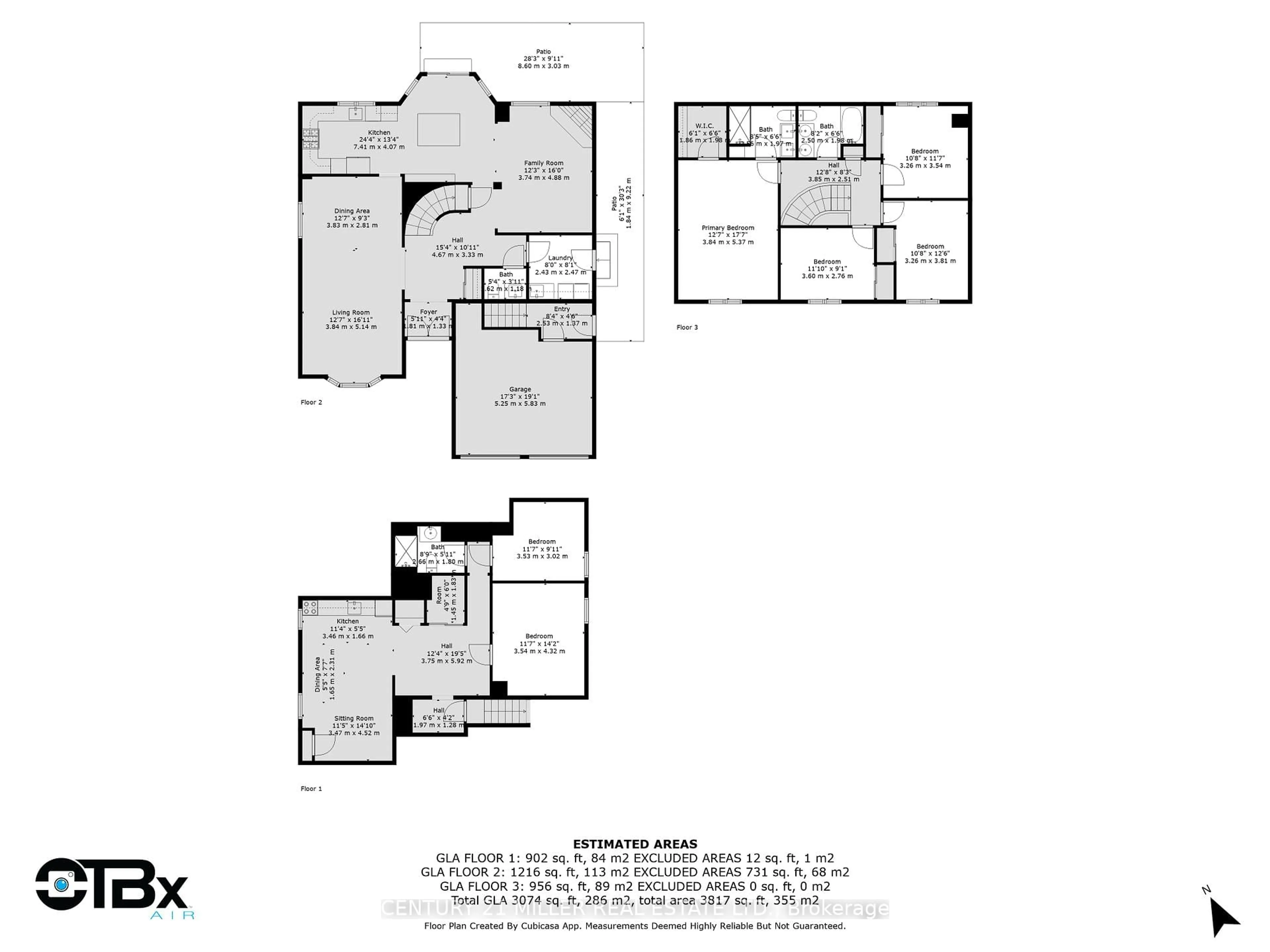 Floor plan for 285 Mississaga St, Oakville Ontario L6L 6J8