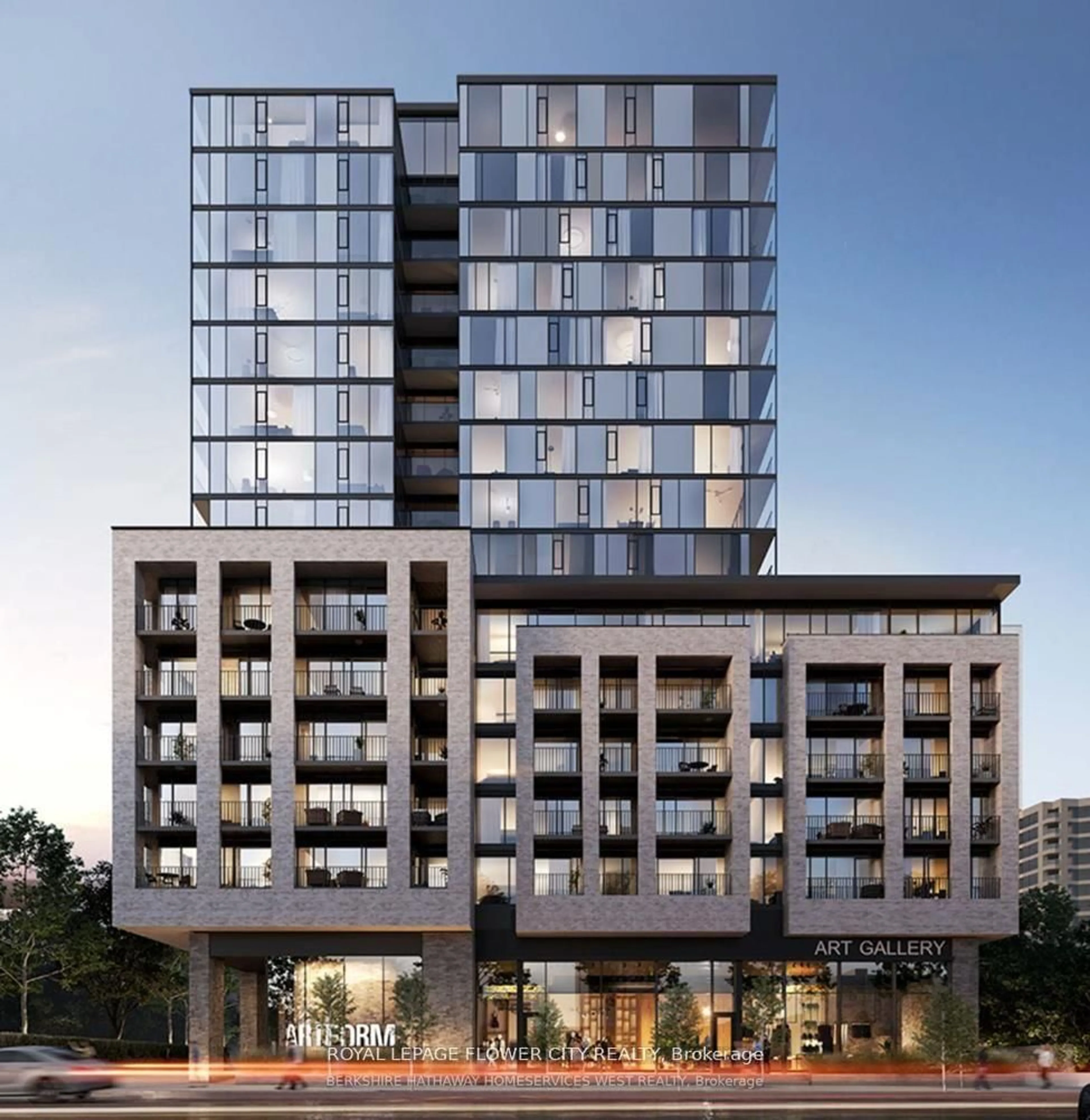 Indoor foyer for 86 DUNDAS St #1121, Mississauga Ontario L5A 1W4