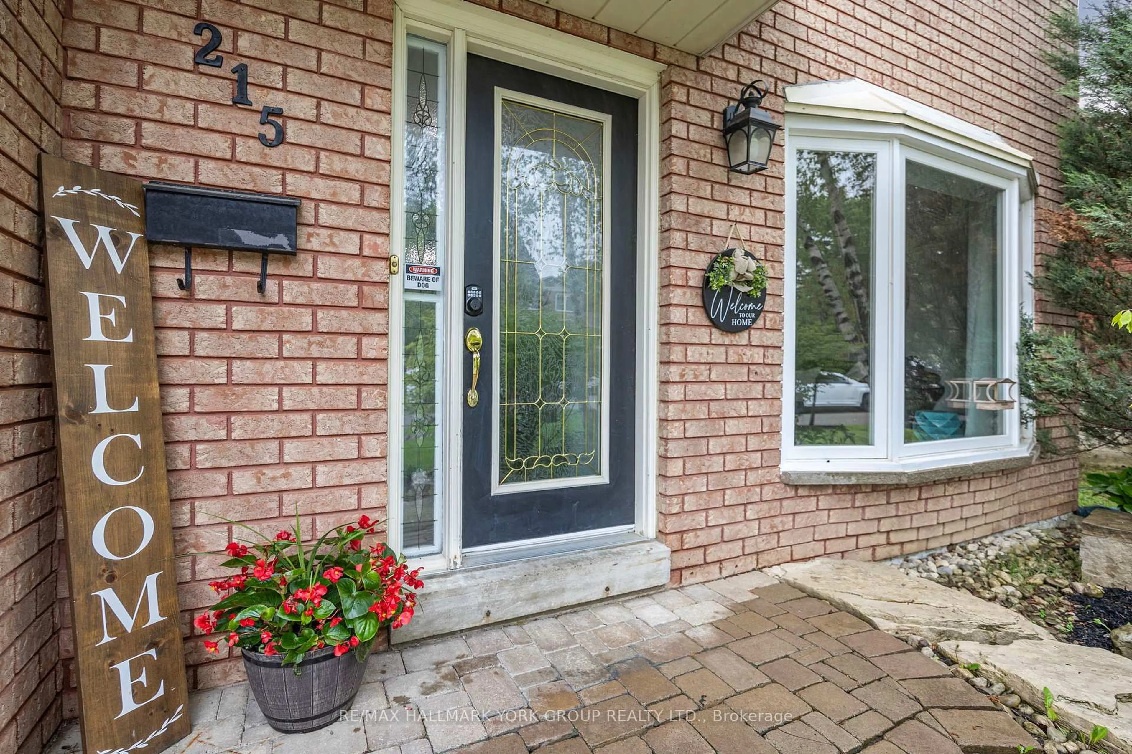 Home with brick exterior material, street for 215 Beechfield Cres, Orangeville Ontario L9W 4N2