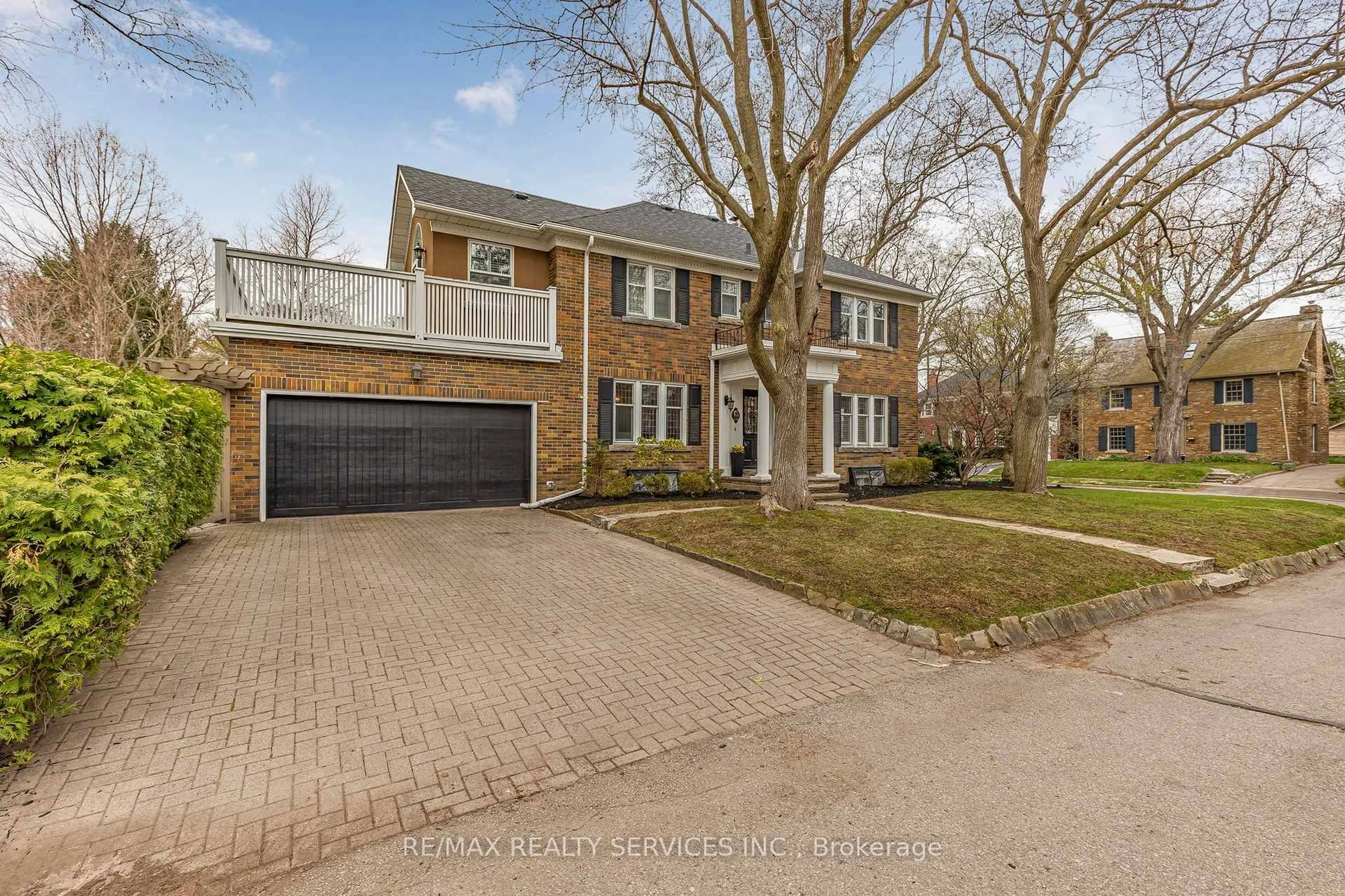 Home with brick exterior material, street for 80 Jackson Ave, Toronto Ontario M8X 2J8
