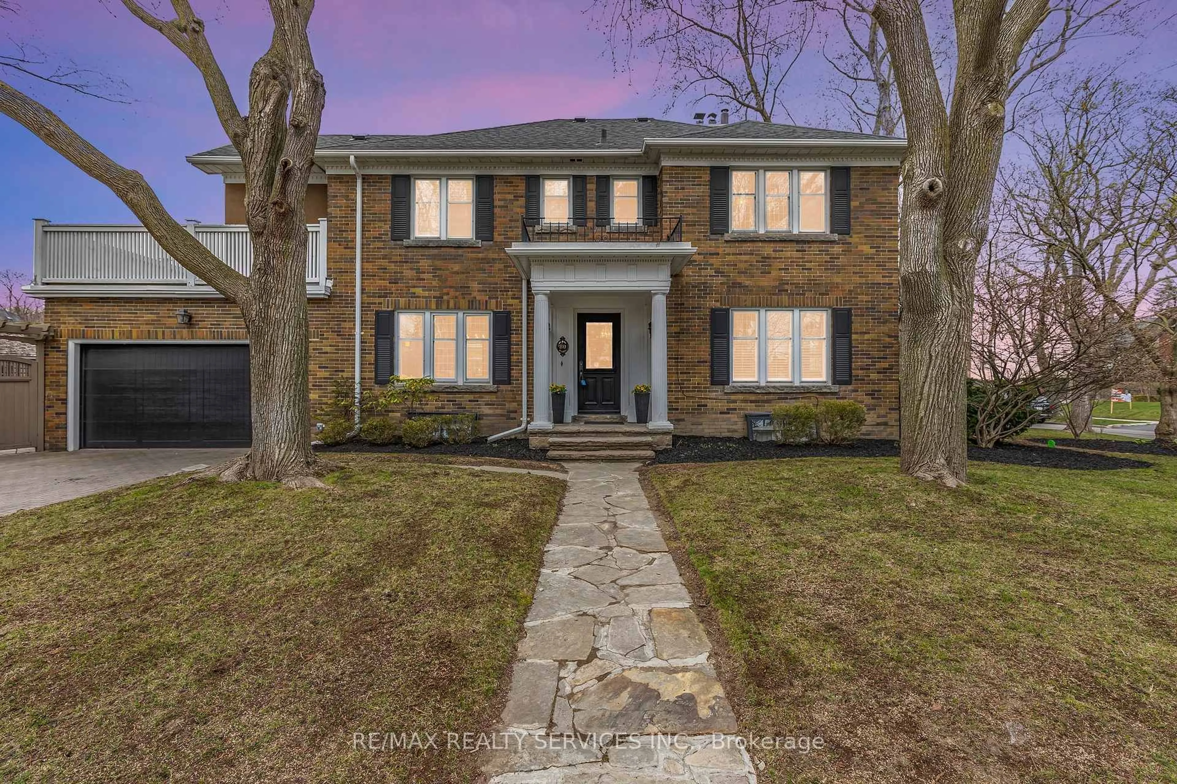 Home with brick exterior material, street for 80 Jackson Ave, Toronto Ontario M8X 2J8