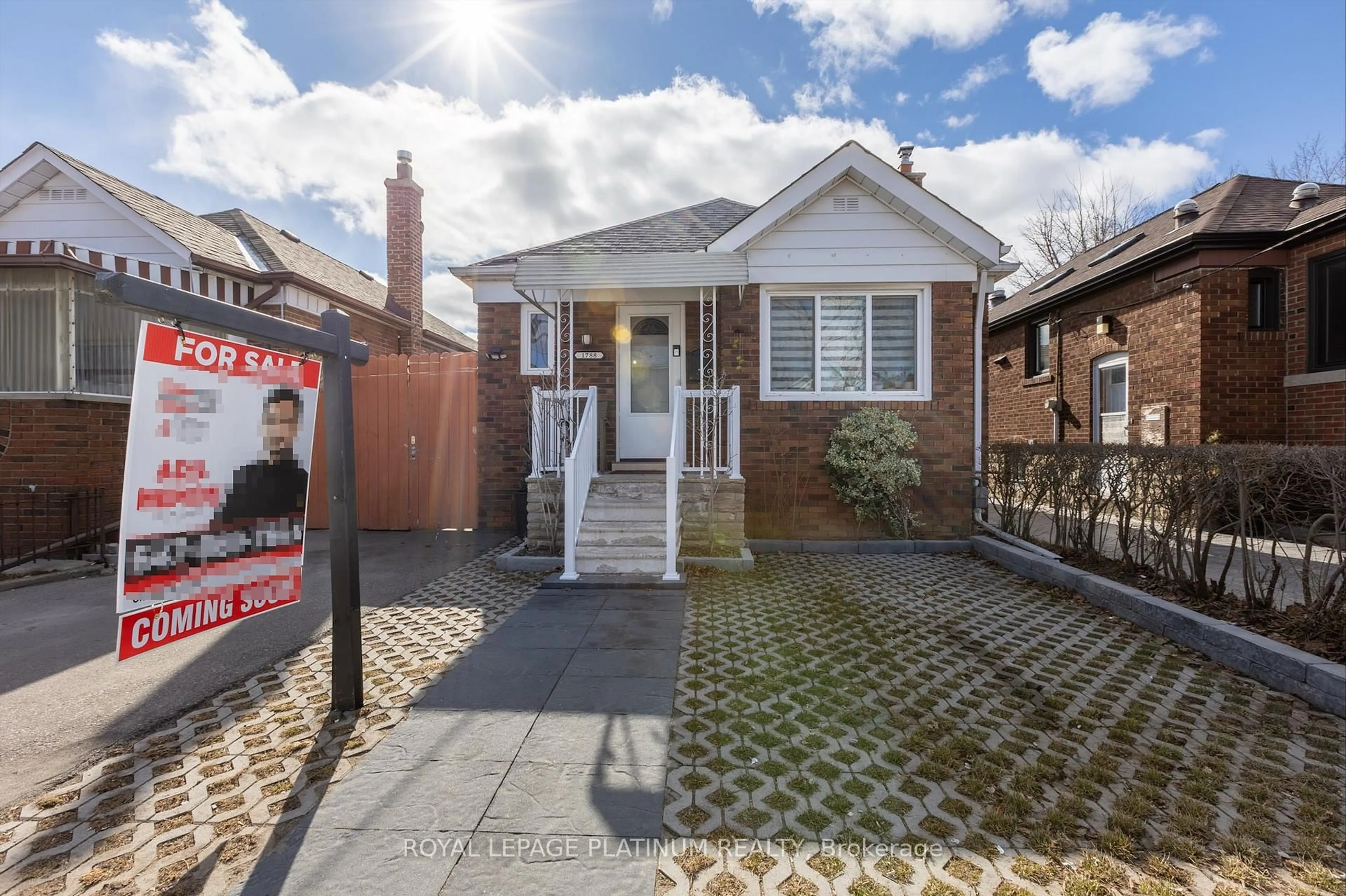 Home with brick exterior material, street for 1788 Keele St, Toronto Ontario M6M 3X1