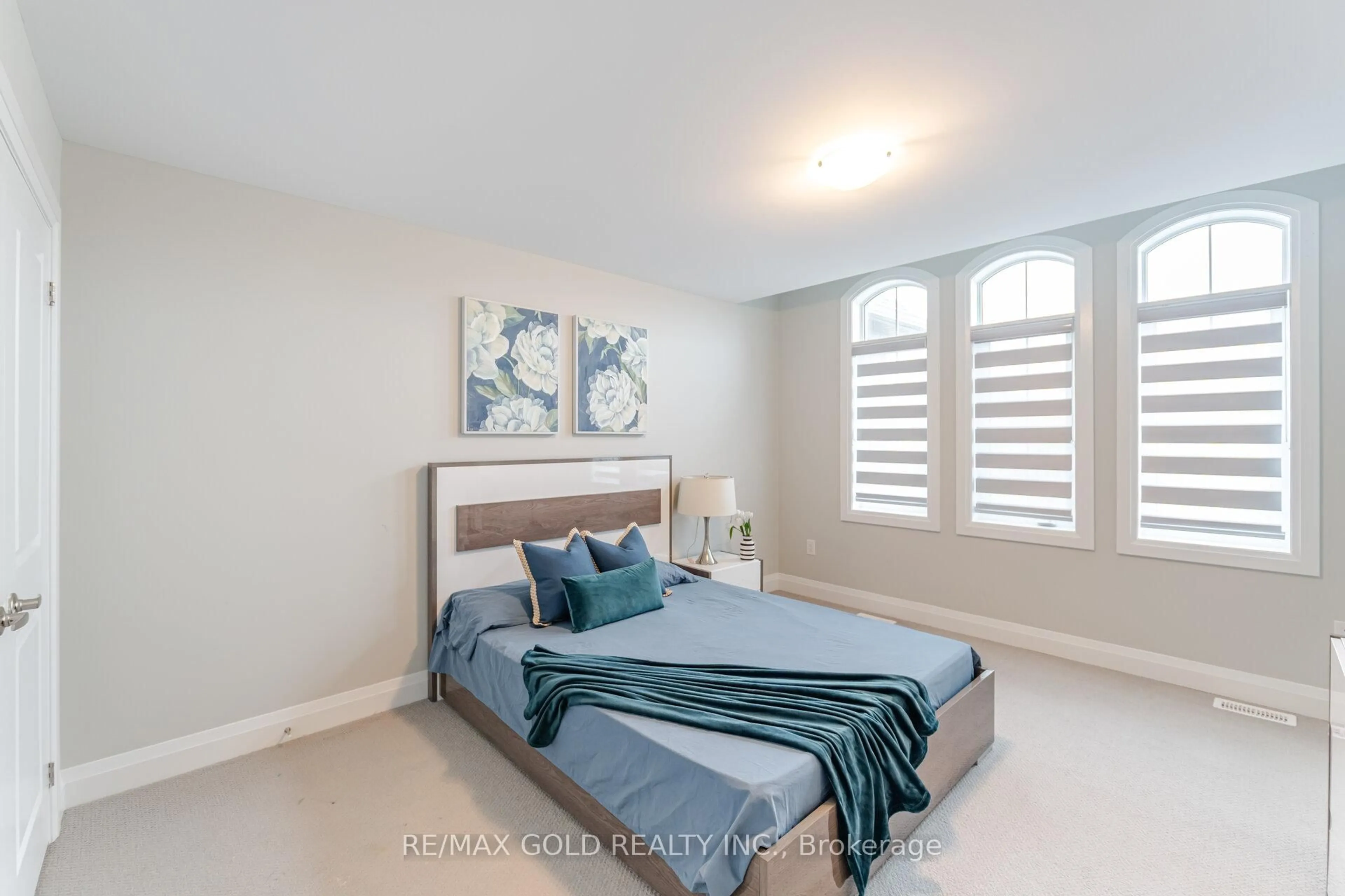 Bedroom with bed, unknown for 50 Donald Stewart Rd, Brampton Ontario L7A 5J1