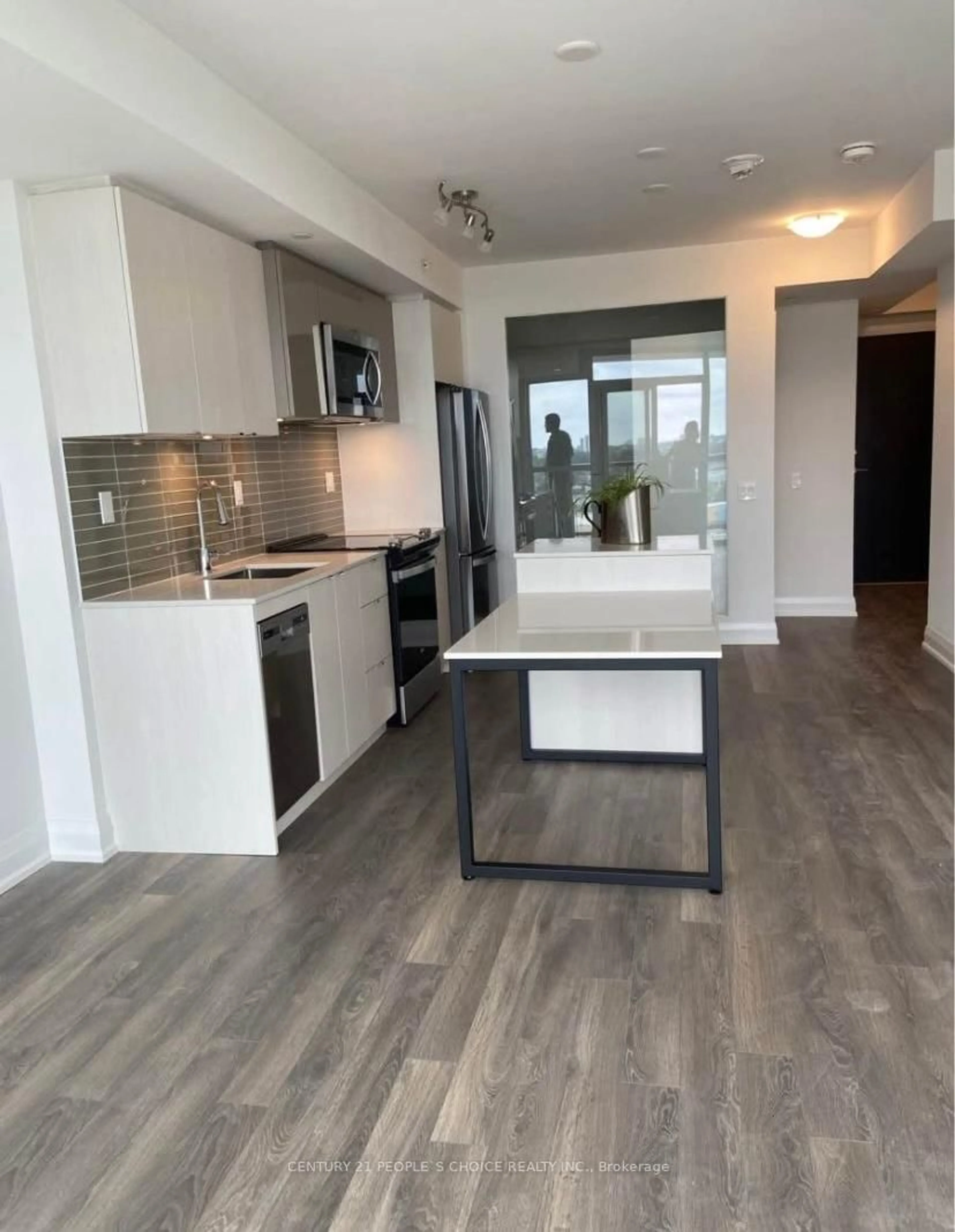 Open concept kitchen, unknown for 1461 Lawrence Ave #1907, Toronto Ontario M6L 0A6