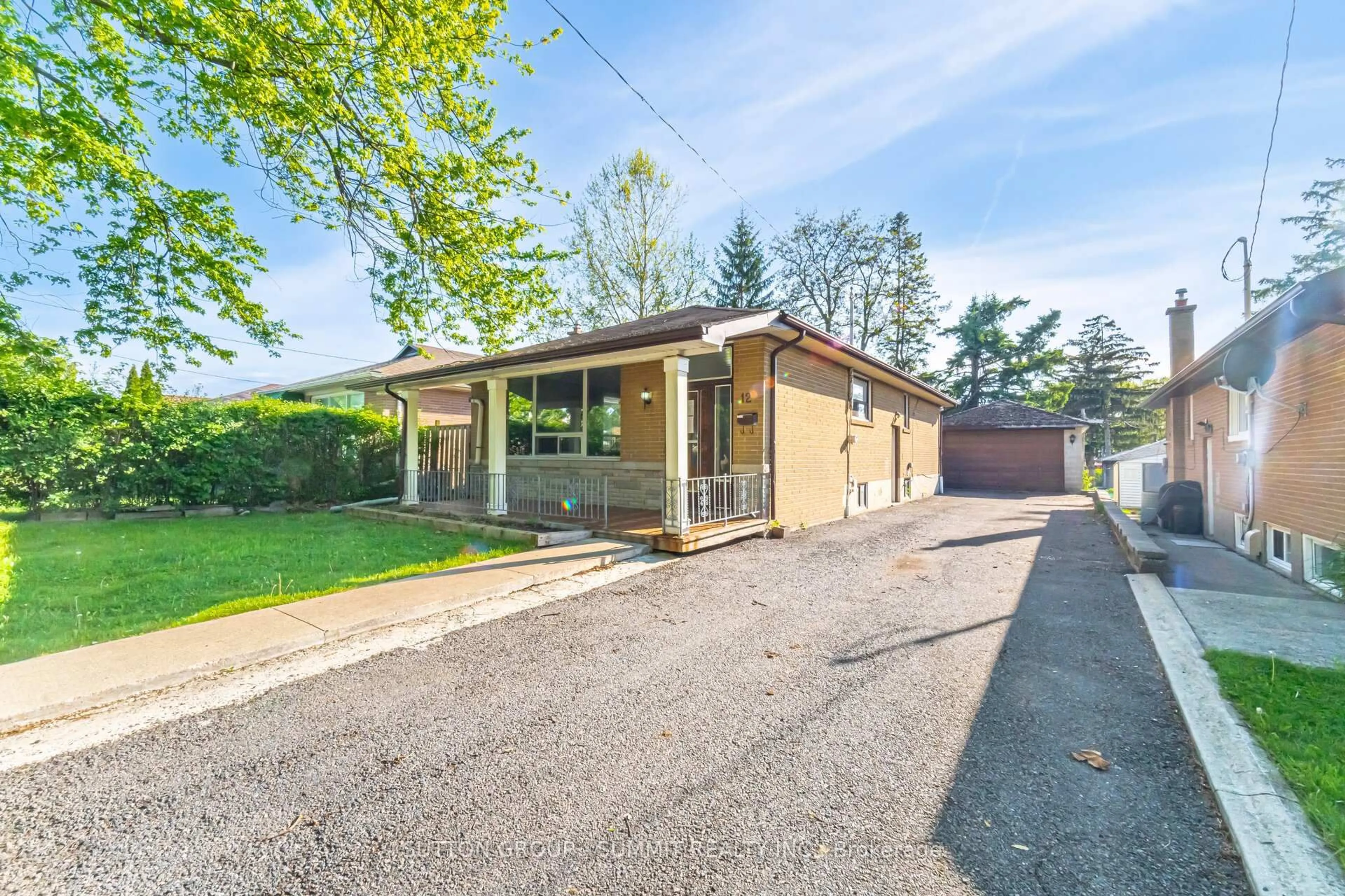 A pic from outside/outdoor area/front of a property/back of a property/a pic from drone, street for 12 Dashwood Cres, Toronto Ontario M9V 2N8