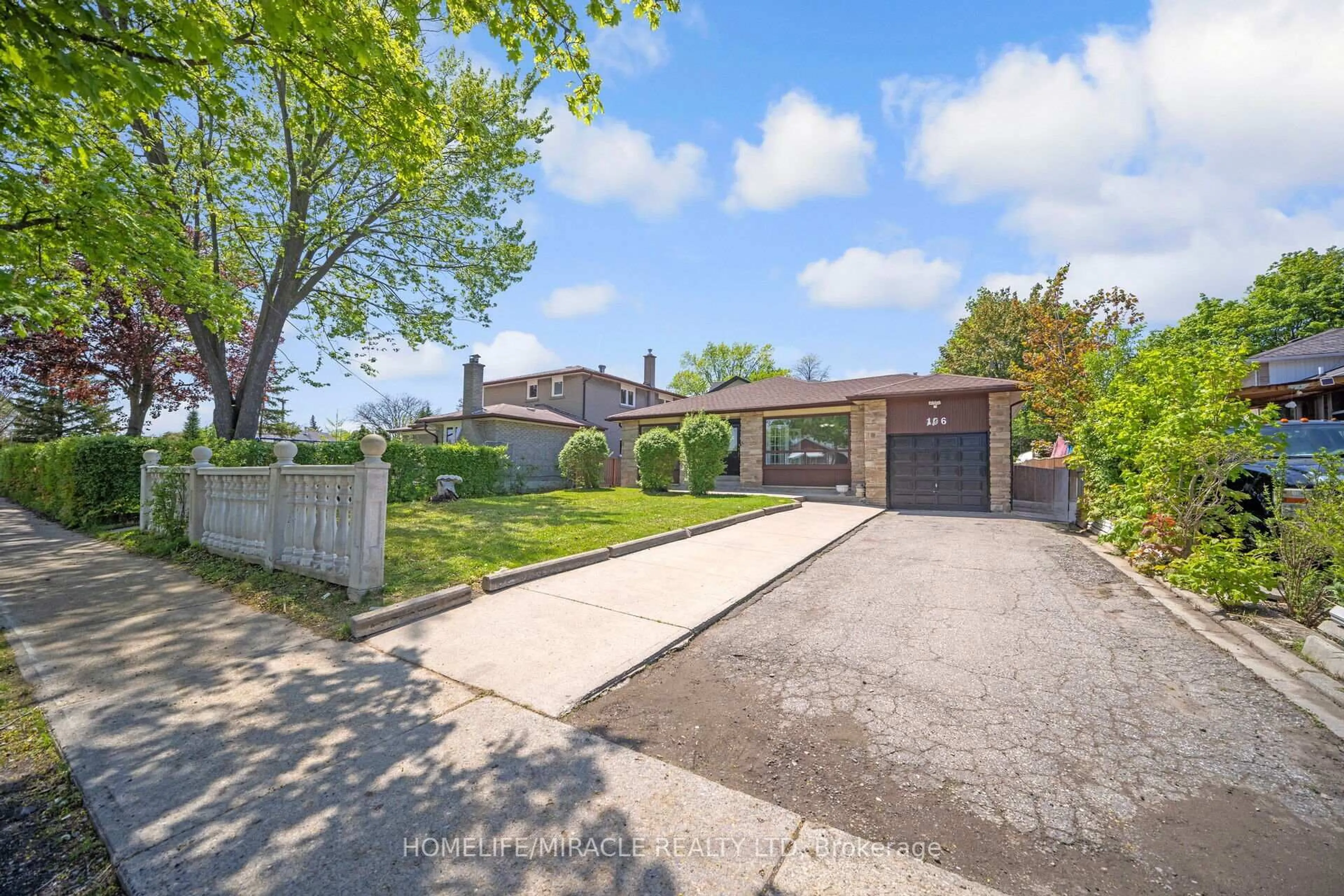 A pic from outside/outdoor area/front of a property/back of a property/a pic from drone, street for 106 Silverstone Dr, Toronto Ontario M9V 3G7
