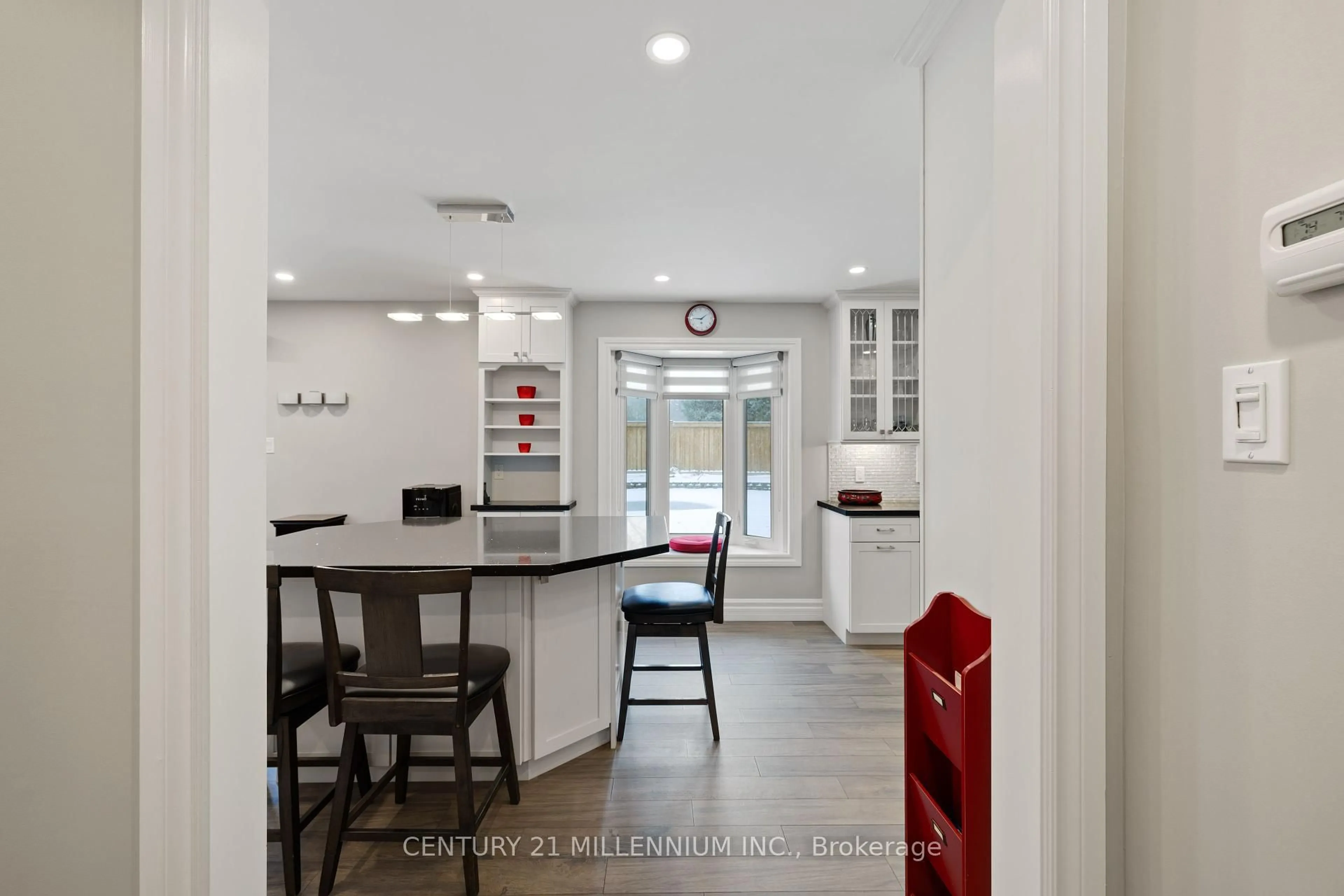 Open concept kitchen, ceramic/tile floor for 4 Marchmount Cres, Brampton Ontario L6S 2S9