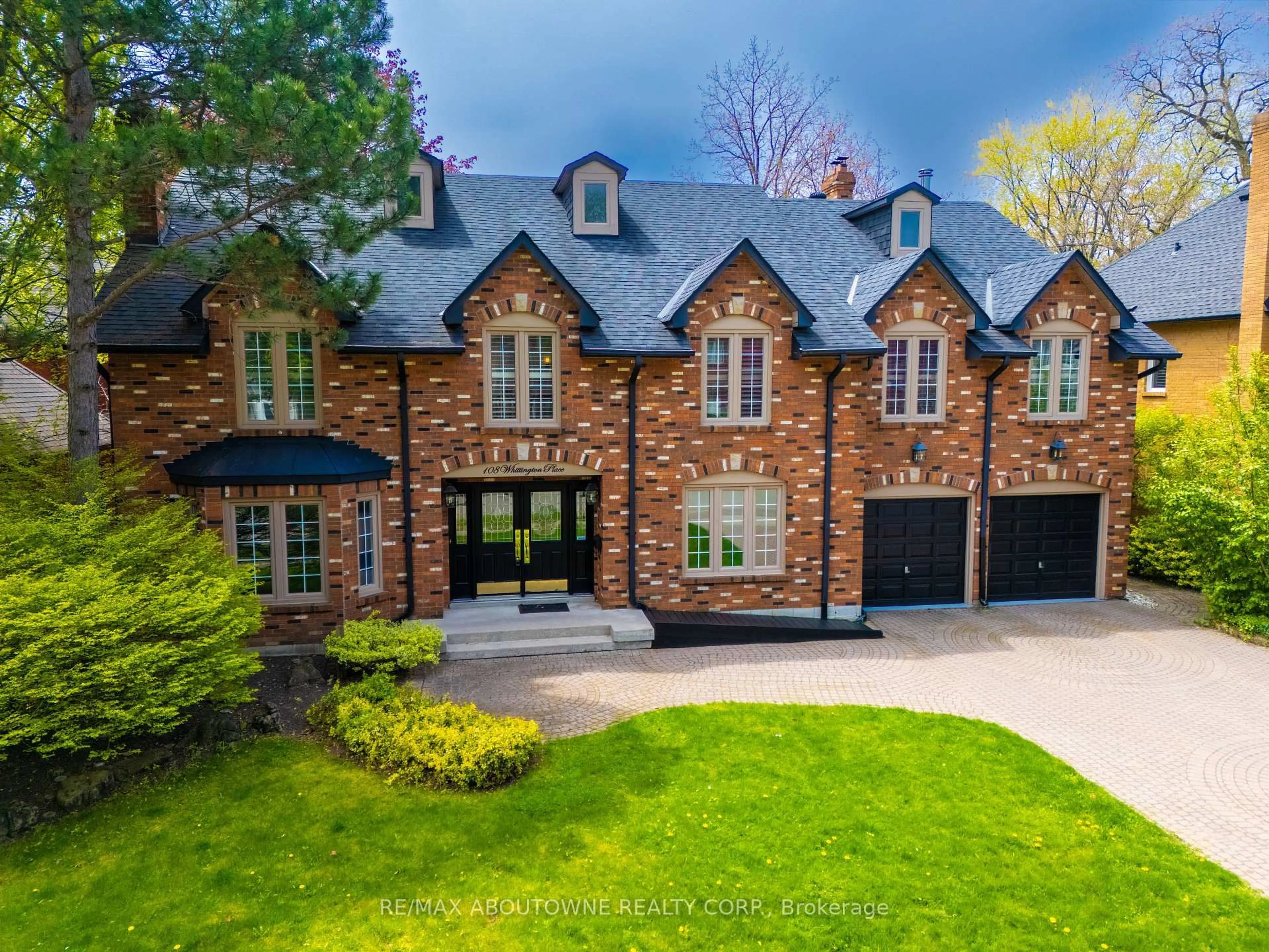 Home with brick exterior material, street for 108 Whittington Pl, Oakville Ontario L6K 3V9